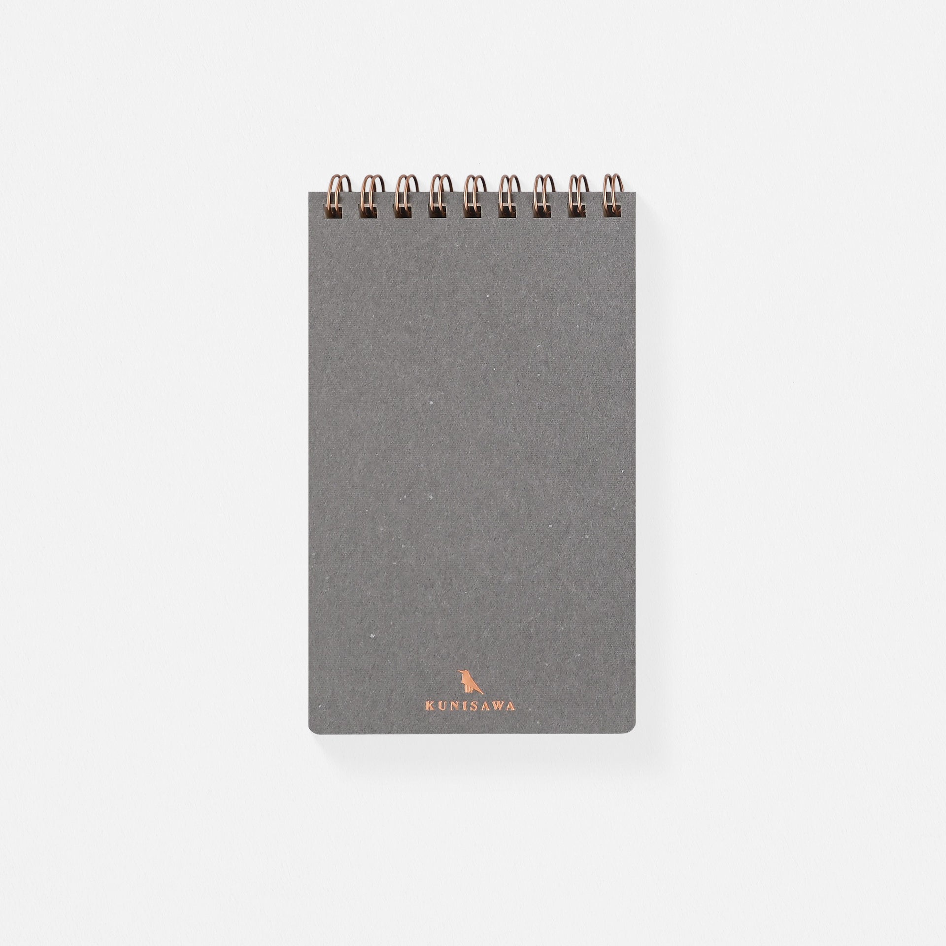 Kunisawa Find Ring Pocket Note Notebook Grid | 3 Colors Grey