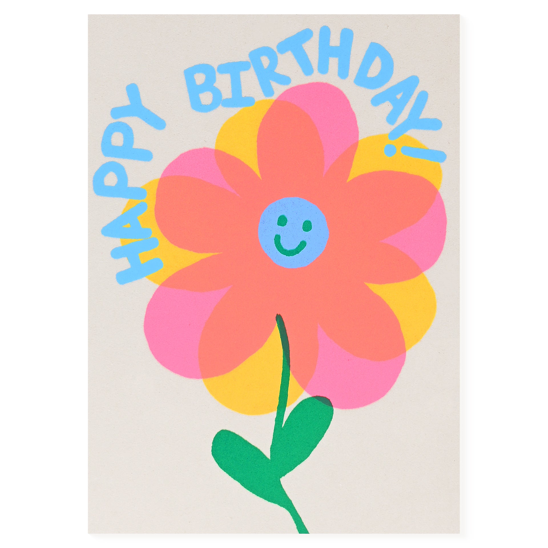 Alphabet Studios Birthday Flower Greeting Card