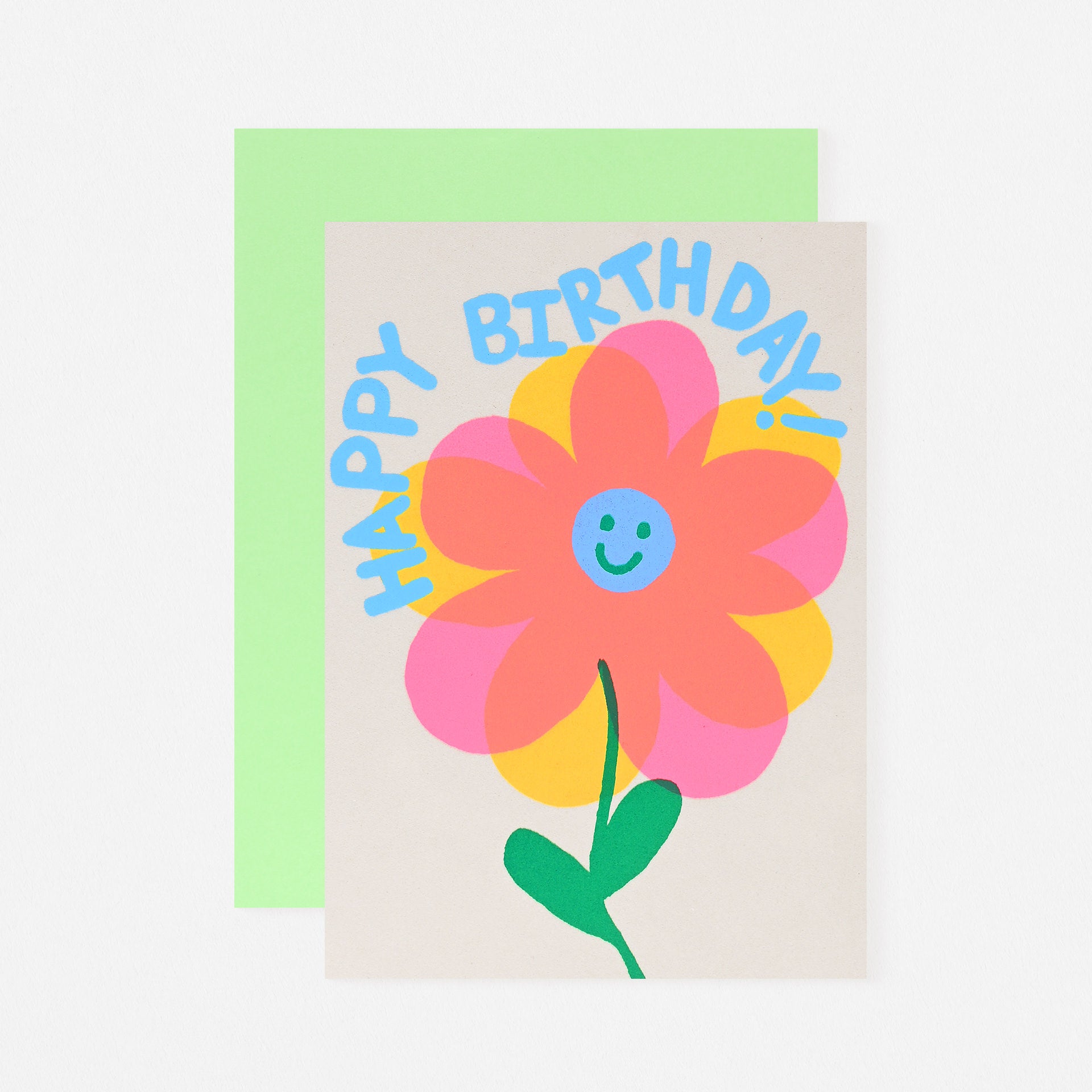 Alphabet Studios Birthday Flower Greeting Card