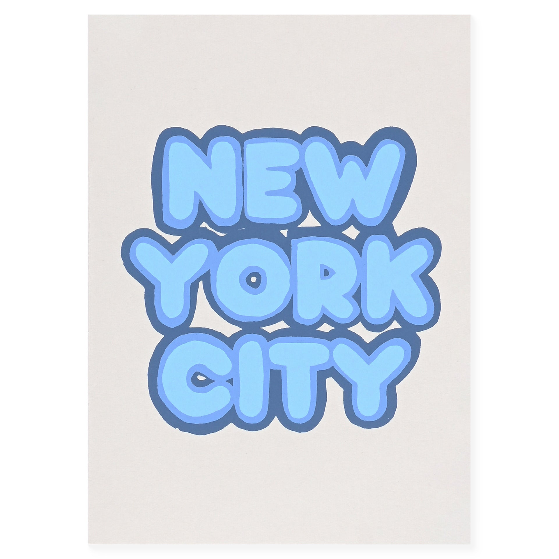 Alphabet Studios NY Shadow Greeting Card