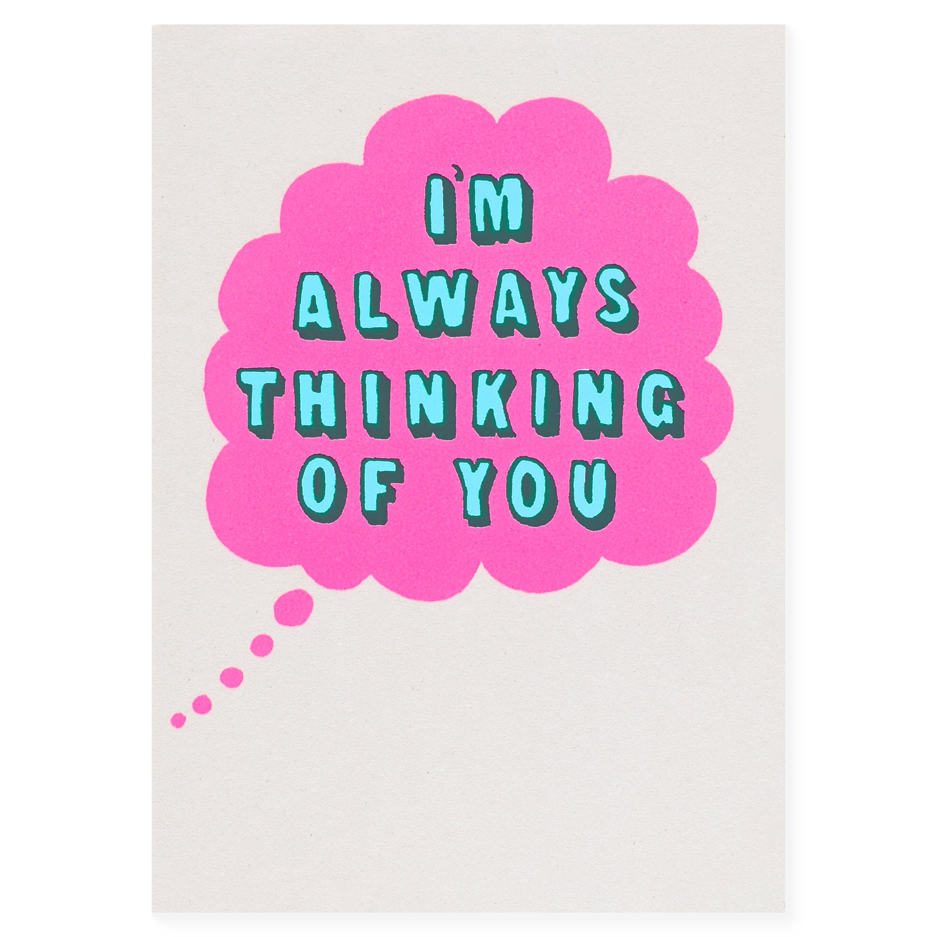Alphabet Studios Thinking Of You Greeting Card