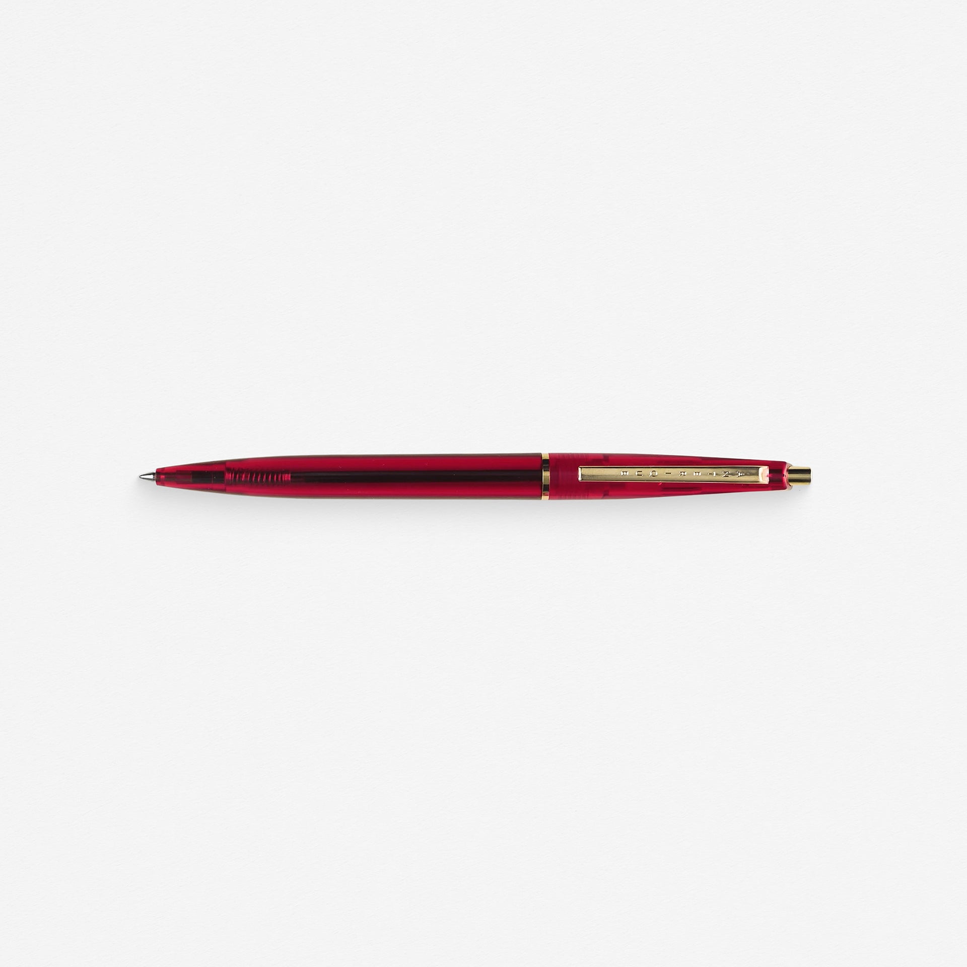 Anterique Anterique Ballpoint Pen Clear Red