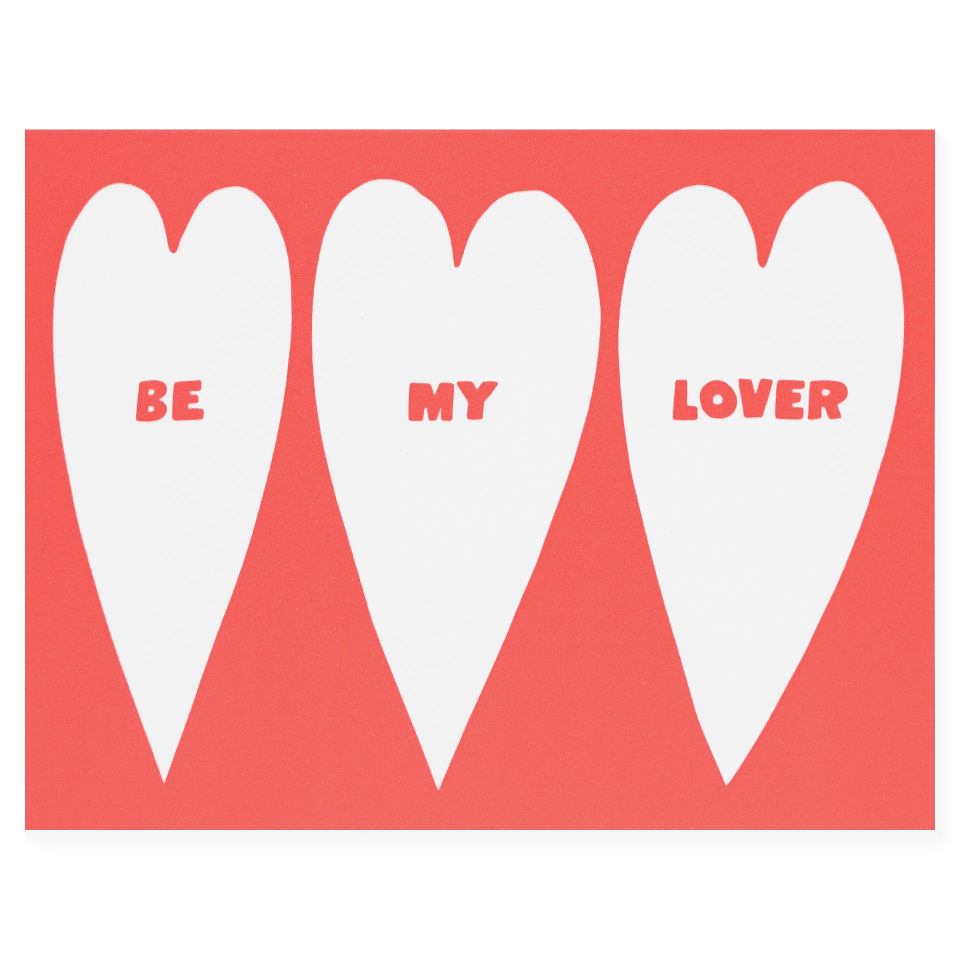 Ashkahn Be My Lover Greeting Card