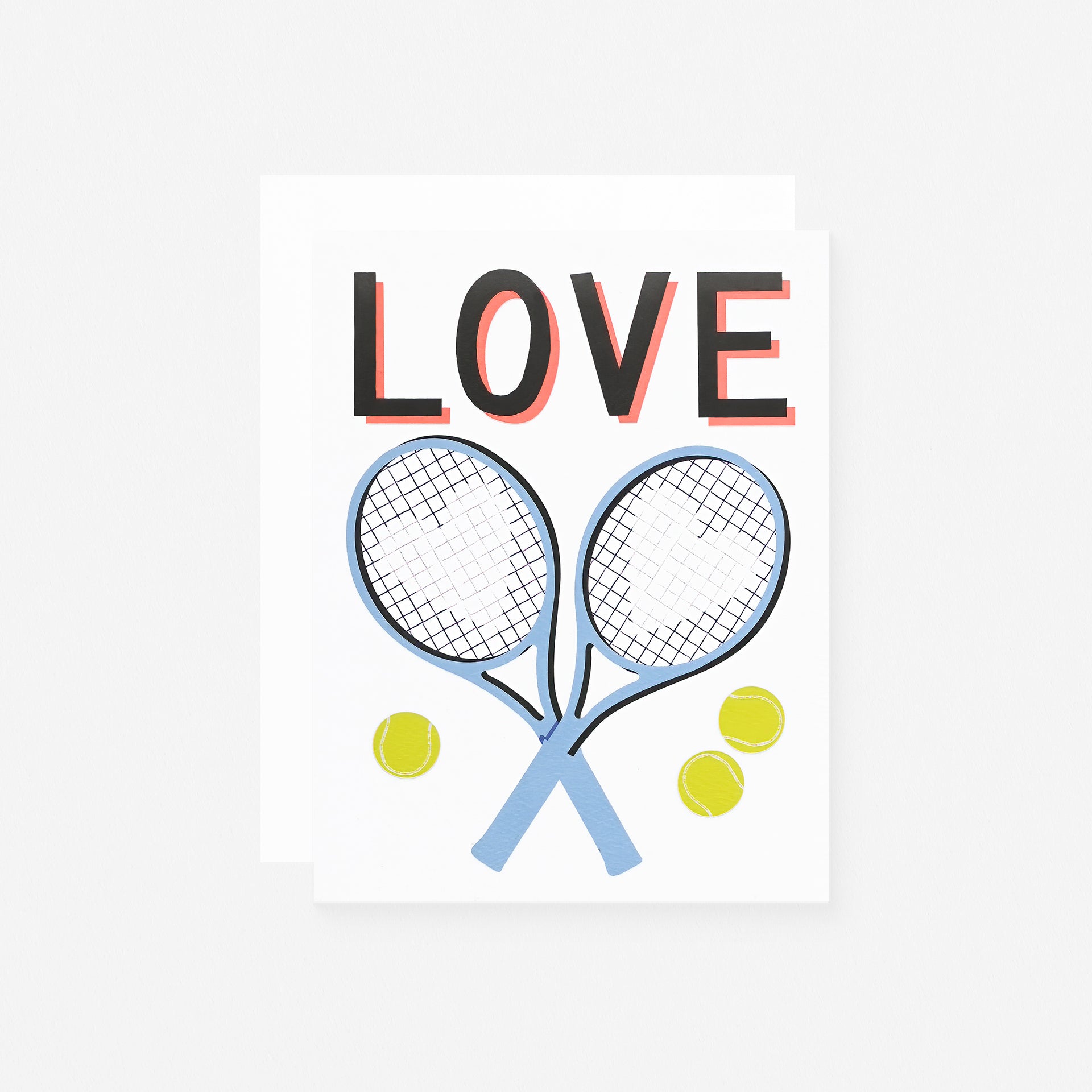 Tennis Love Forever Greeting Card