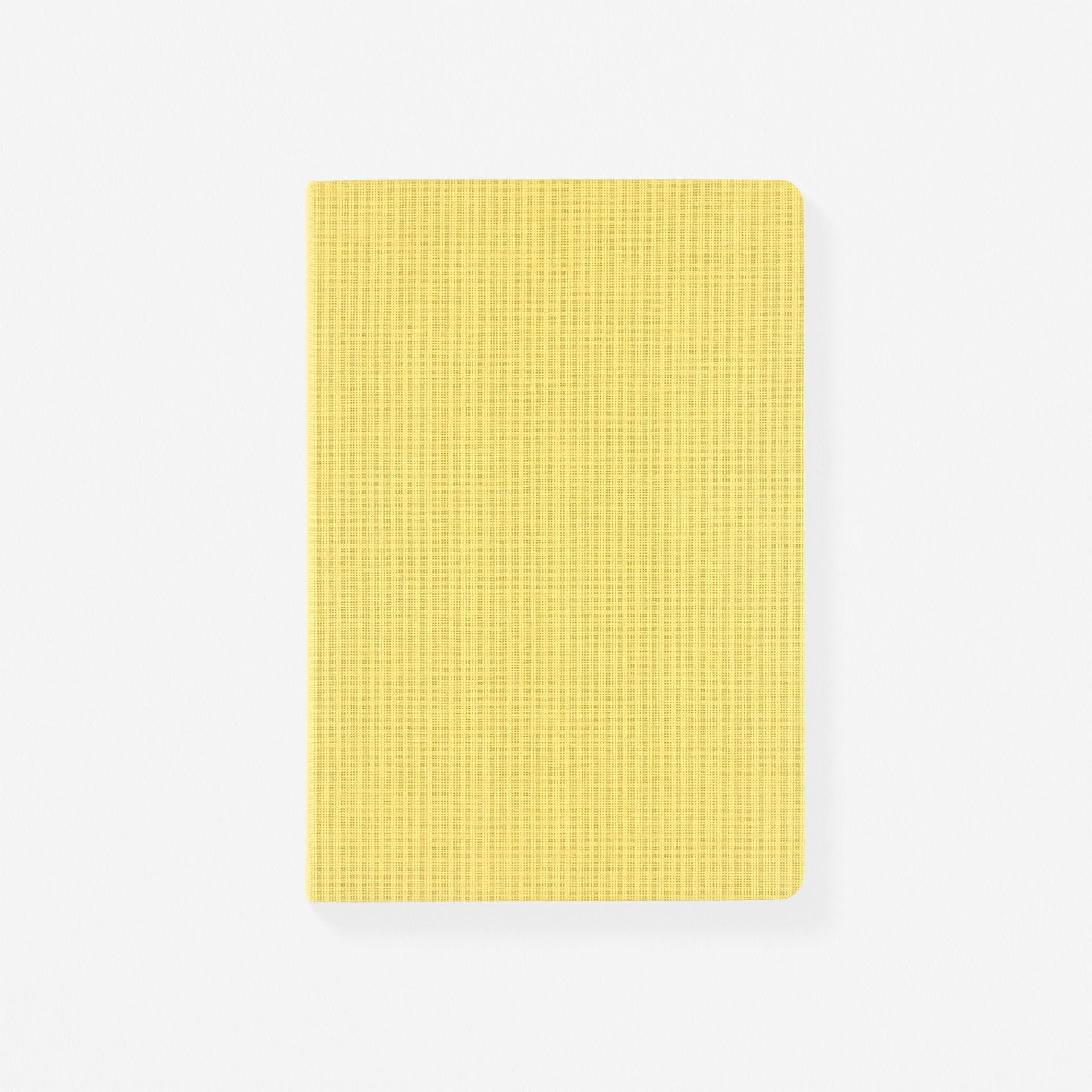 Bindewerk Linen Flex-Cover Notebook A5 Lined | 9 Colors Yellow