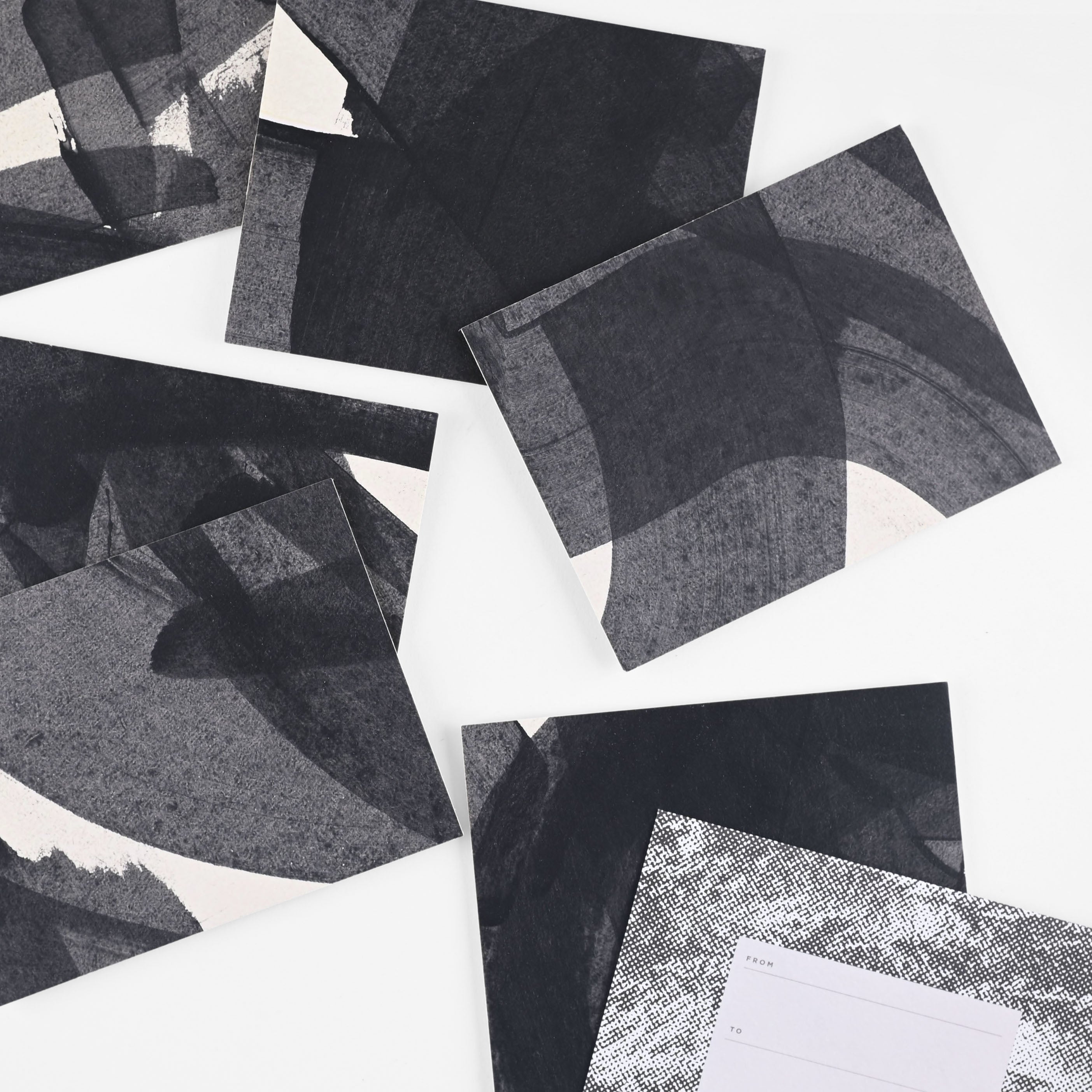 Moglea Caspian Hand-Painted Flat Cards Boxed