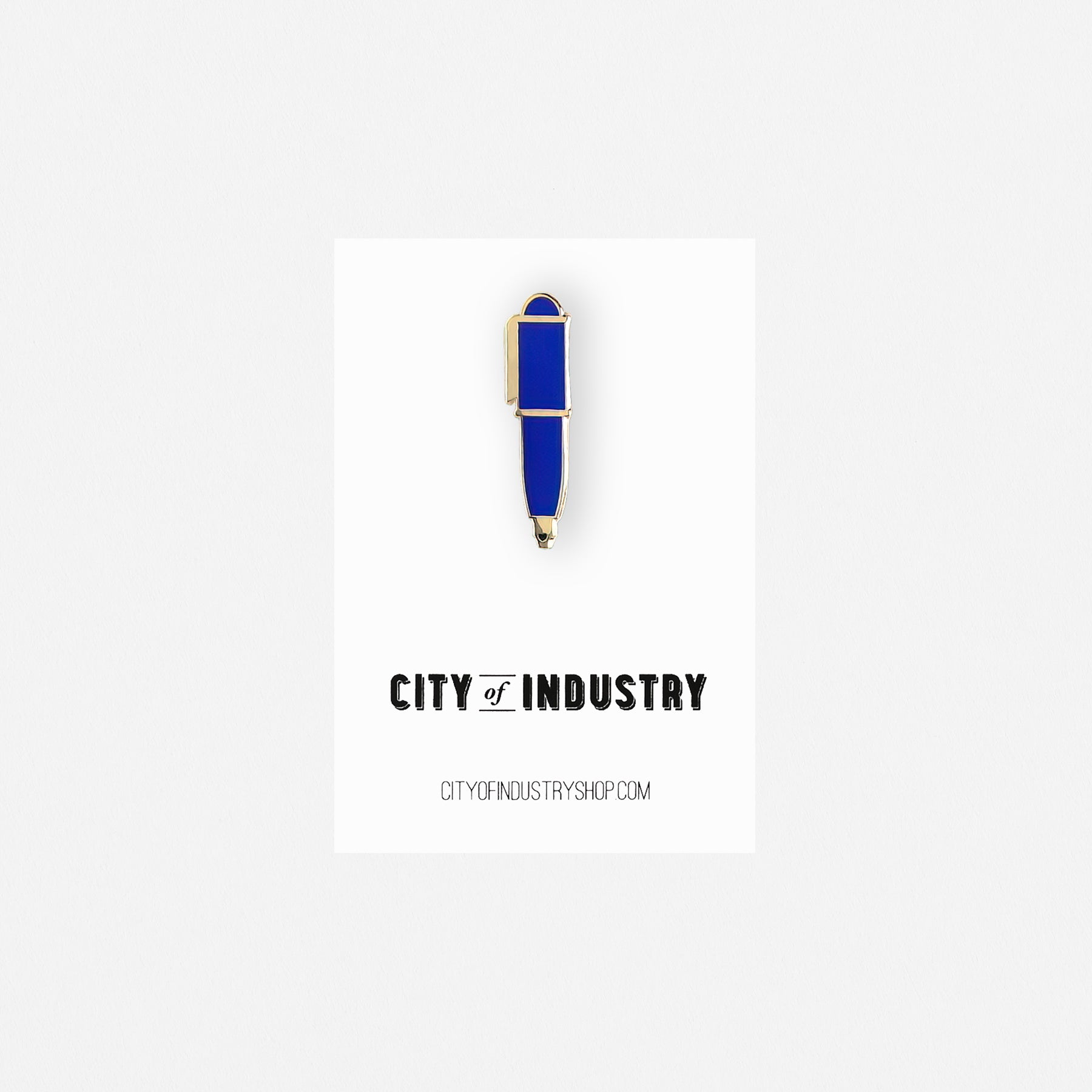 City of Industry Pen Enamel Pin