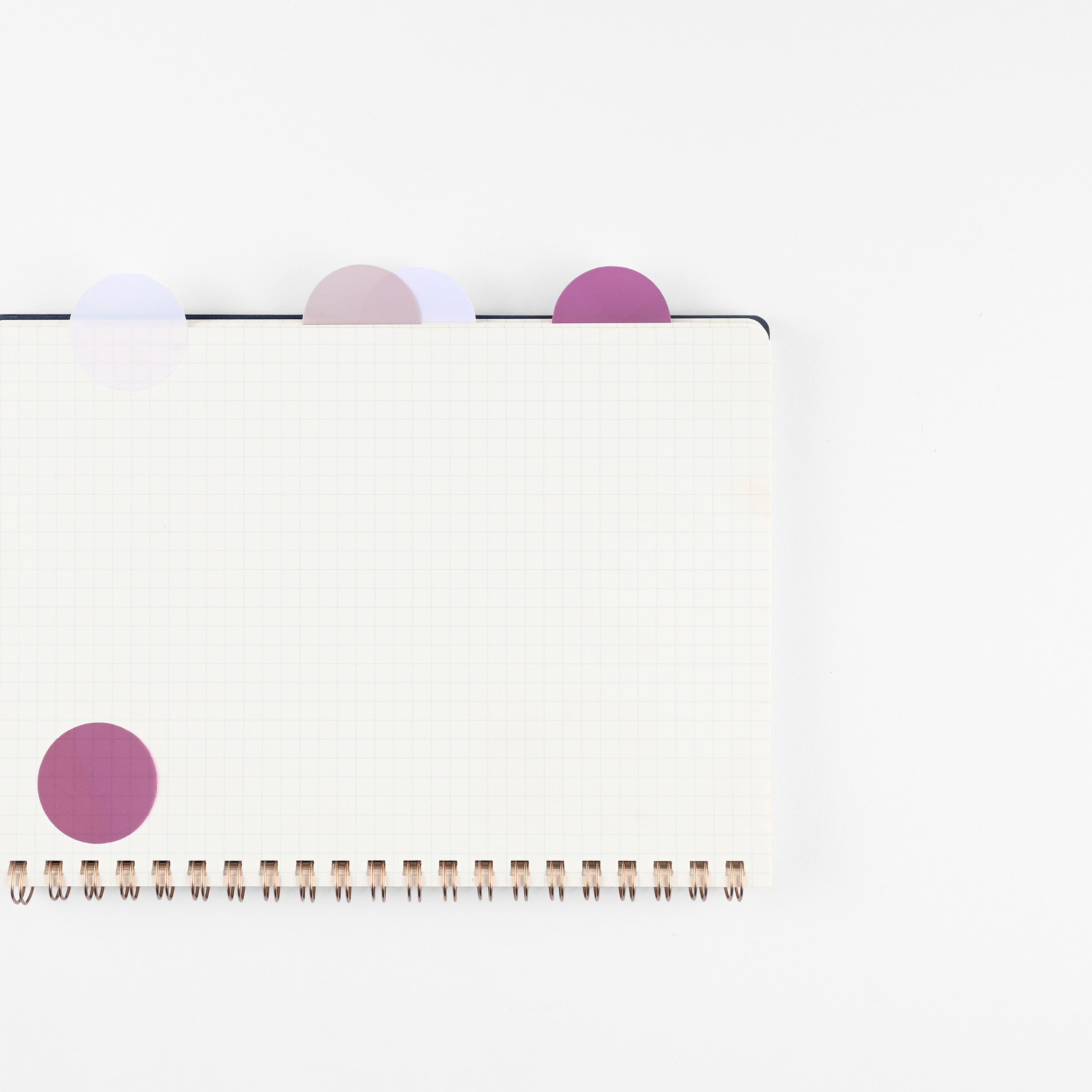 Cloth & Paper Circle Page Flag Trio Palette Vol. 07 Sangria Demure Porcelain