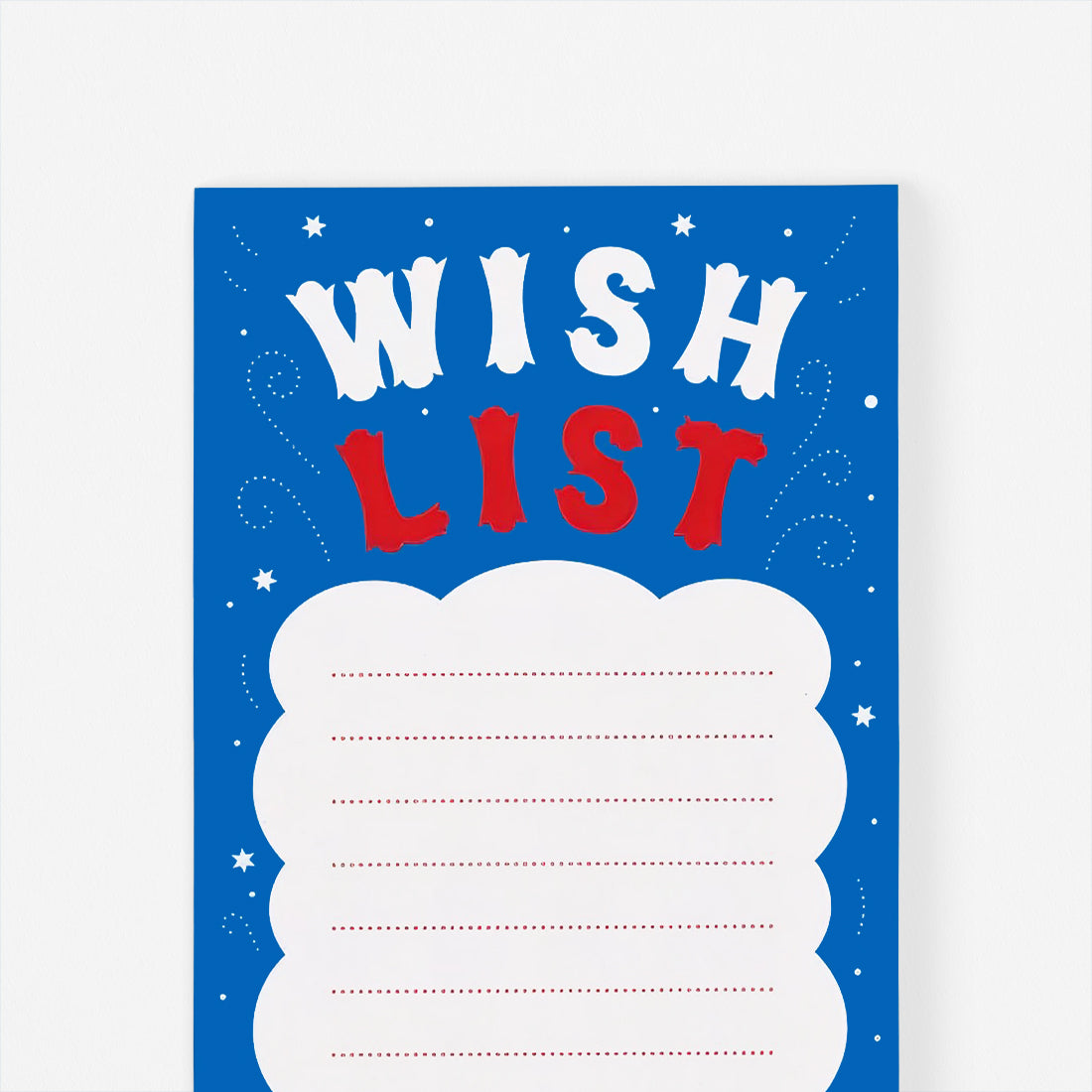Crispin Finn Wish List Notepad