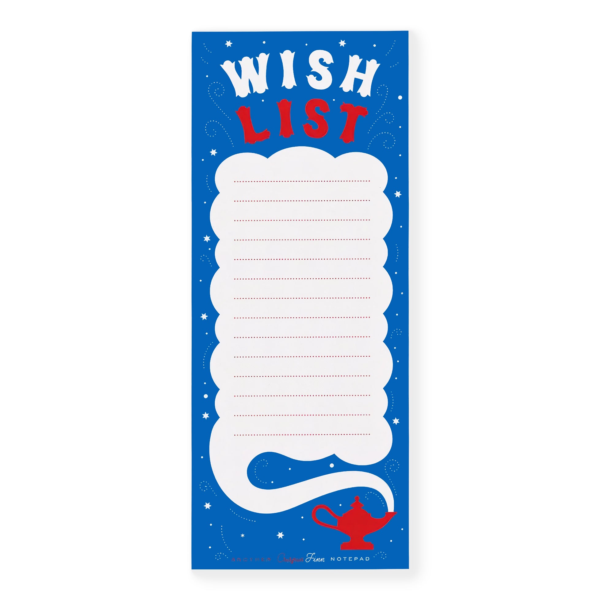 Crispin Finn Wish List Notepad