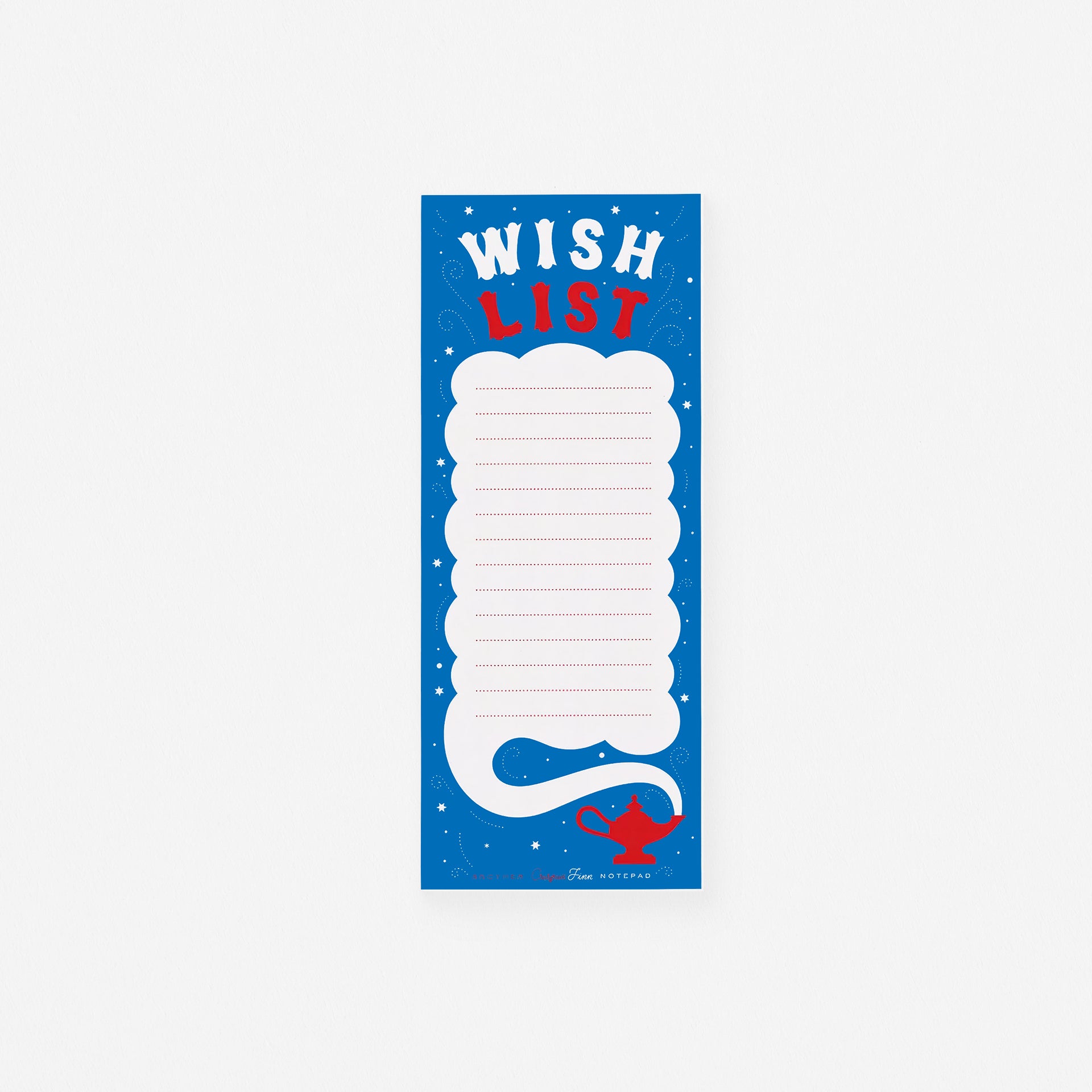 Crispin Finn Wish List Notepad