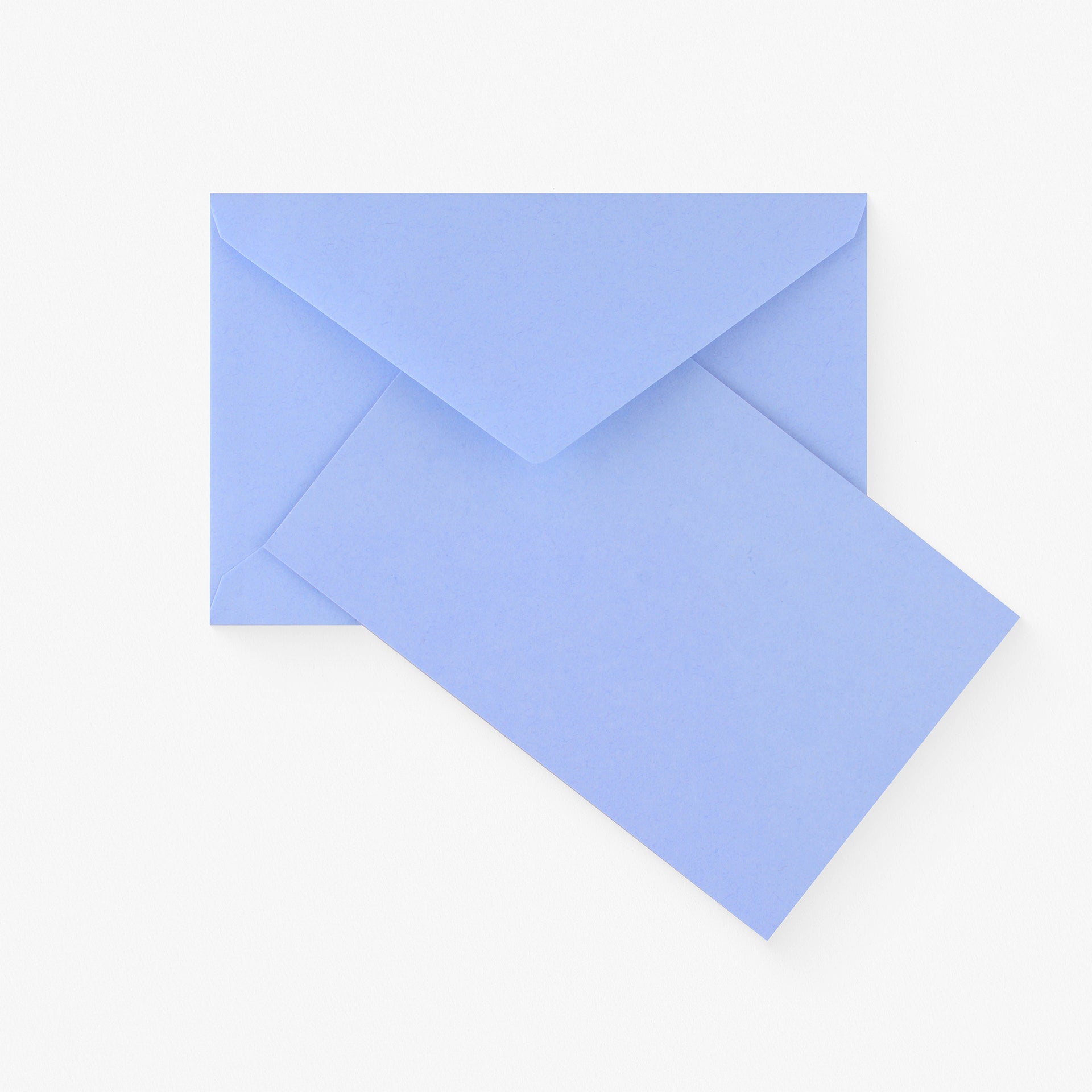 Crown Mill Color Vellum Finish Flat Note Cards Boxed Azure