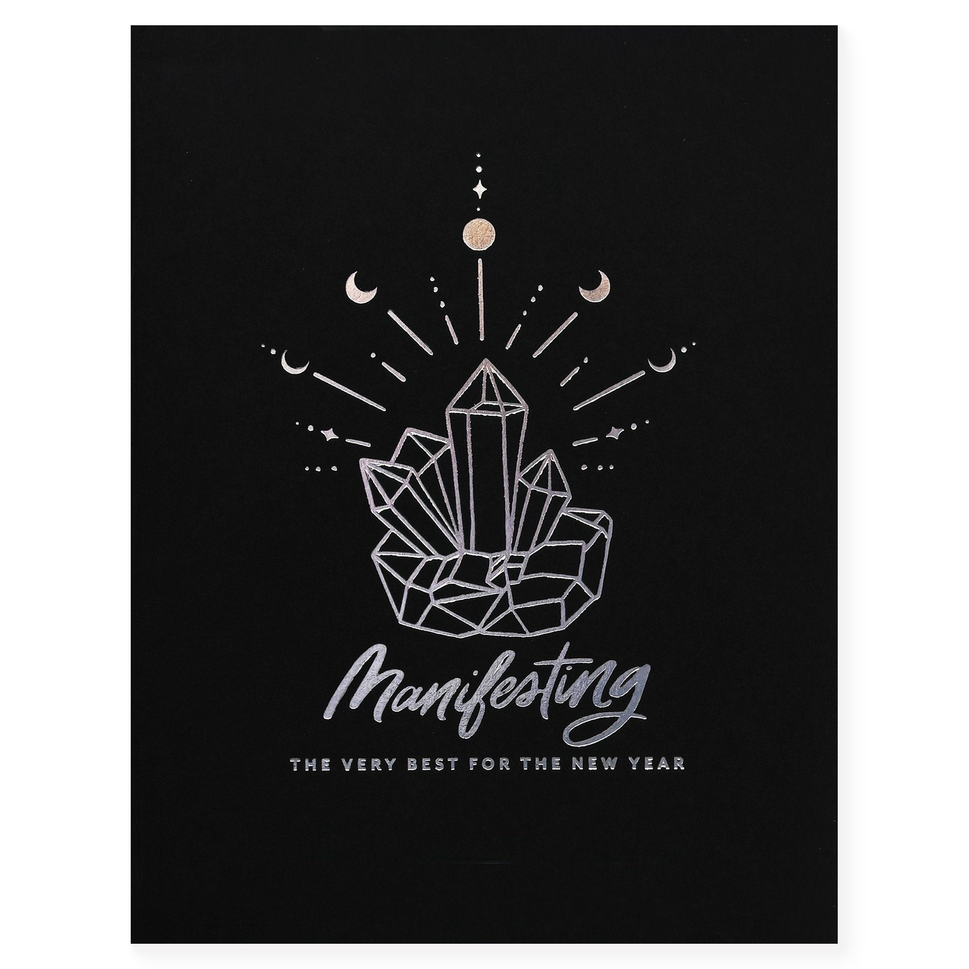 Dahlia Press Manifest New Year Holiday Card