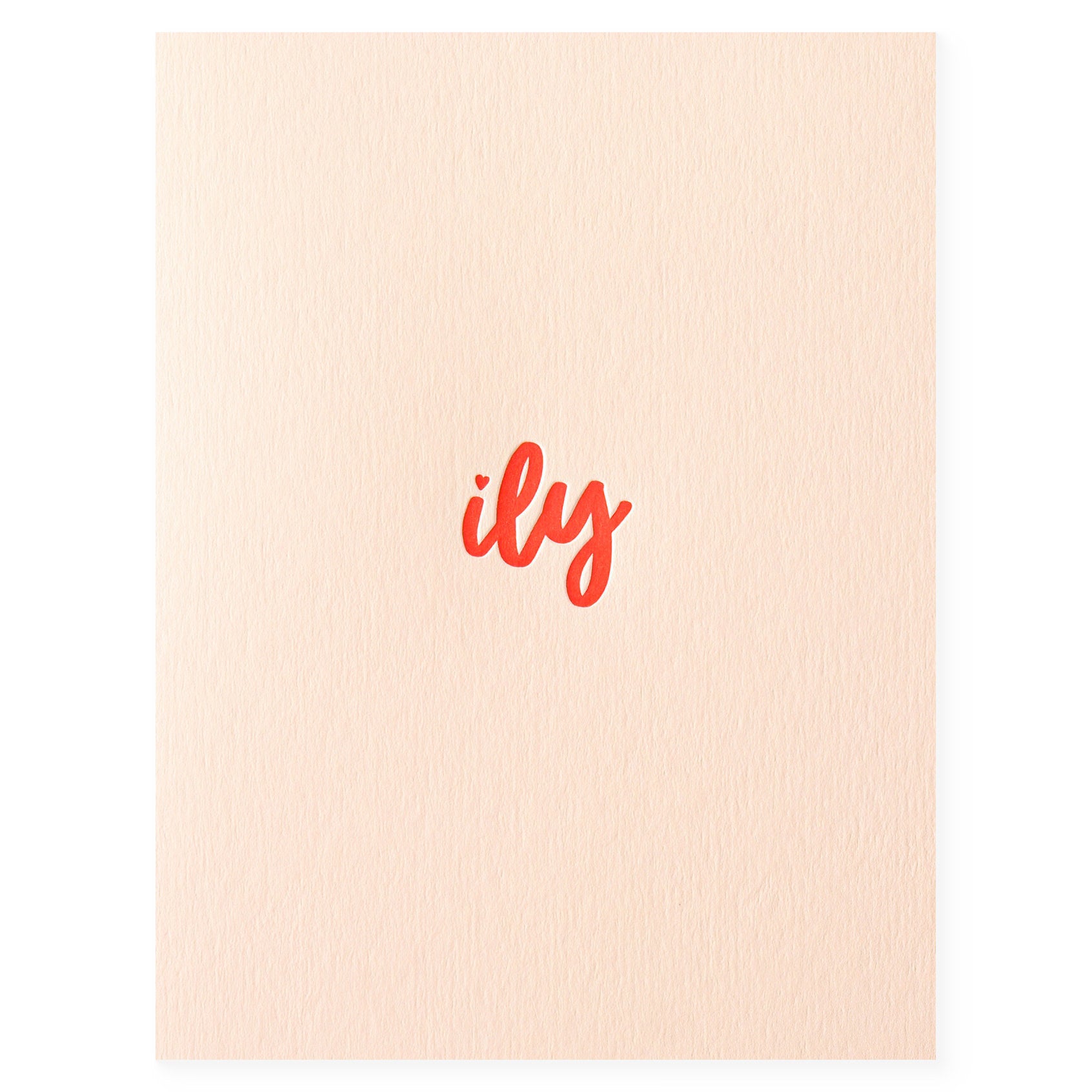 Dahlia Press ILY Greeting Card