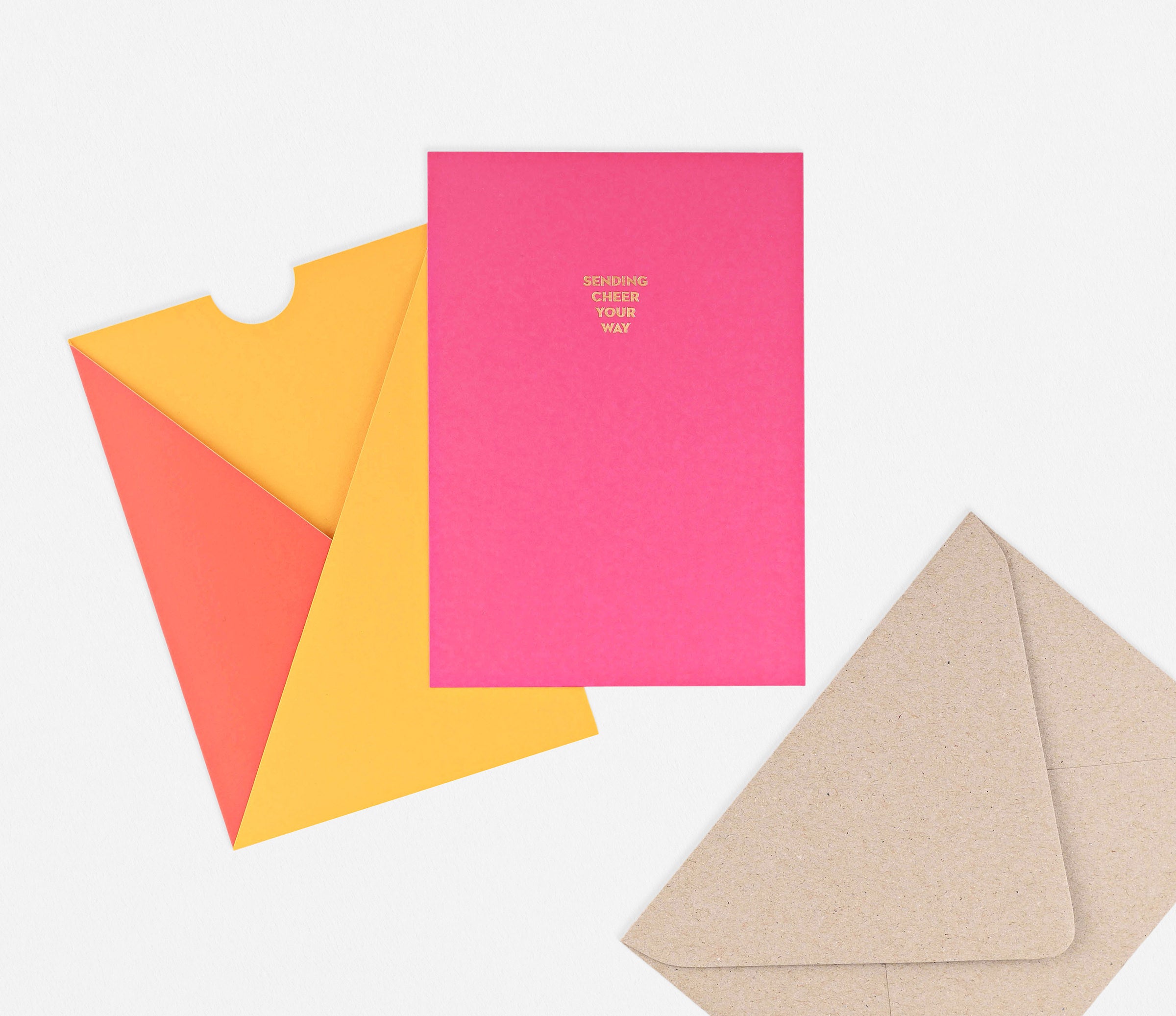 Dear Beni Sending Cheer Pocket Greeting Card