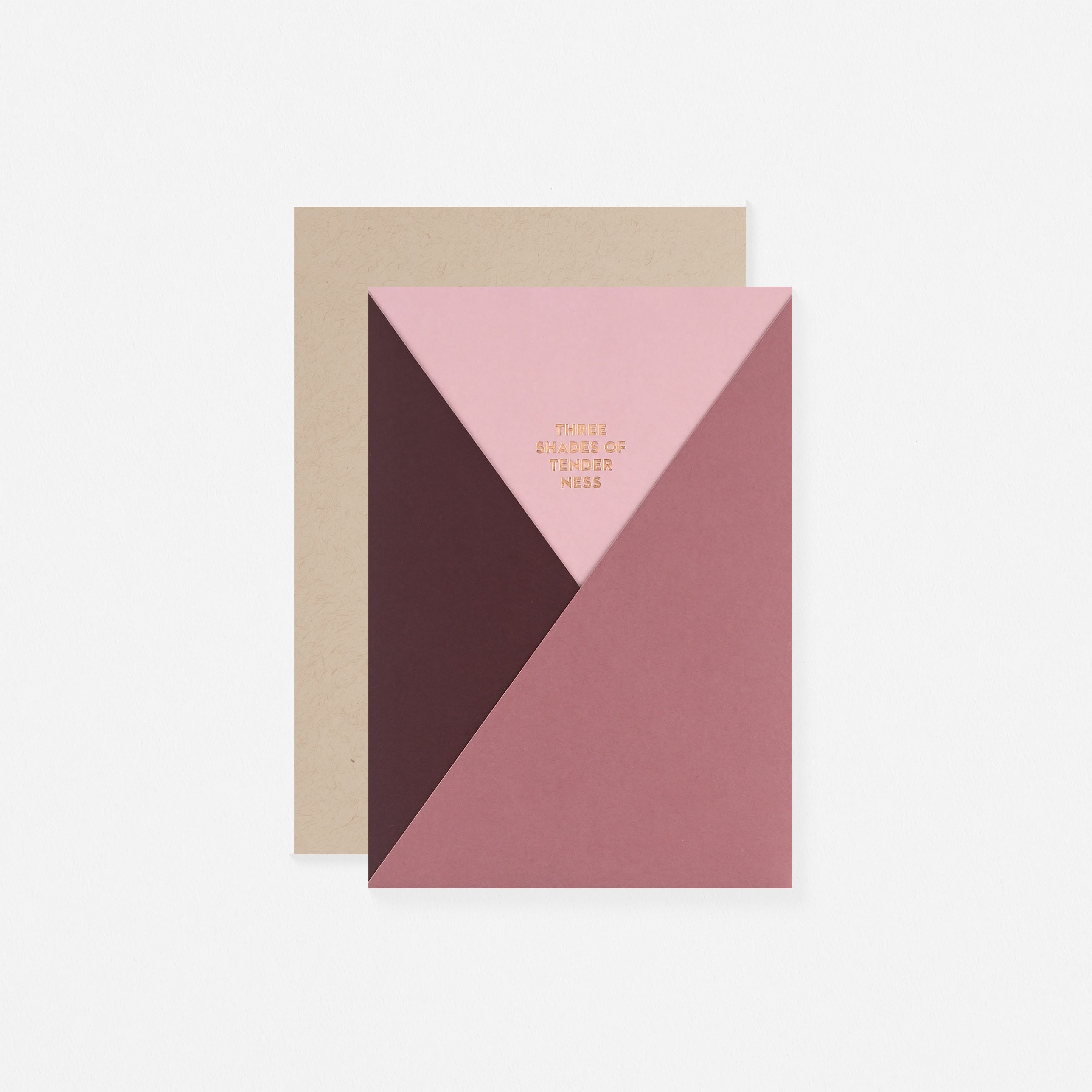 Dear Beni Three Shades Of Tenderness Pocket Greeting Card