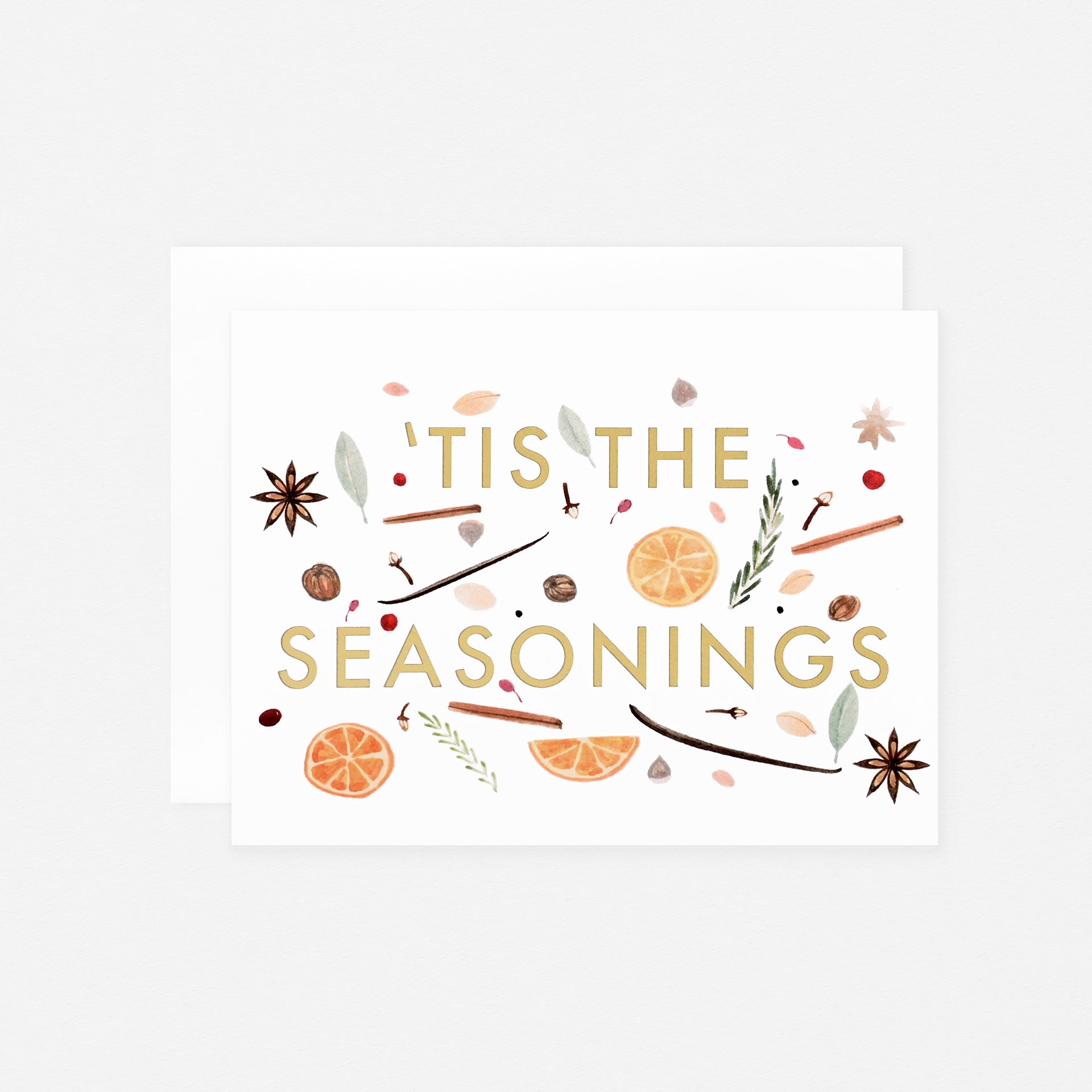 'Tis The Seasonings Greeting Card