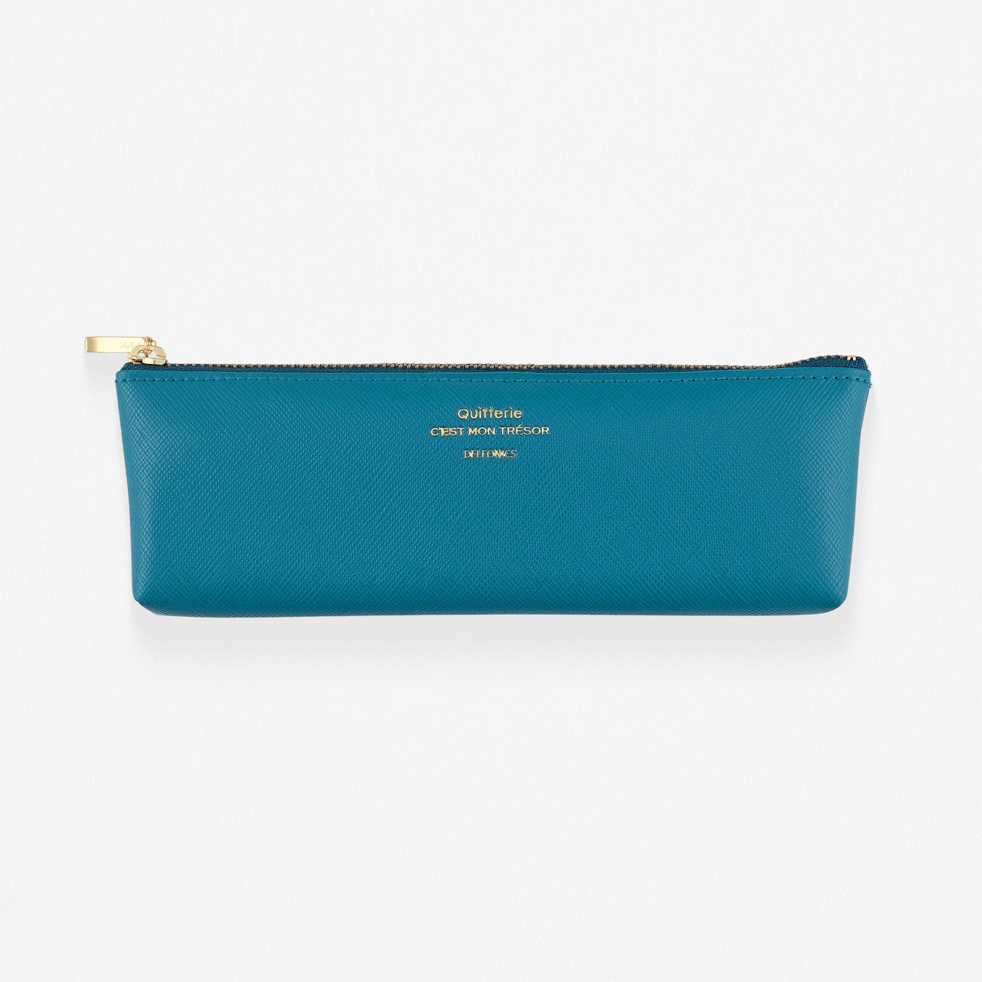 Delfonics Quitterie Pen Pencil Case Turquoise