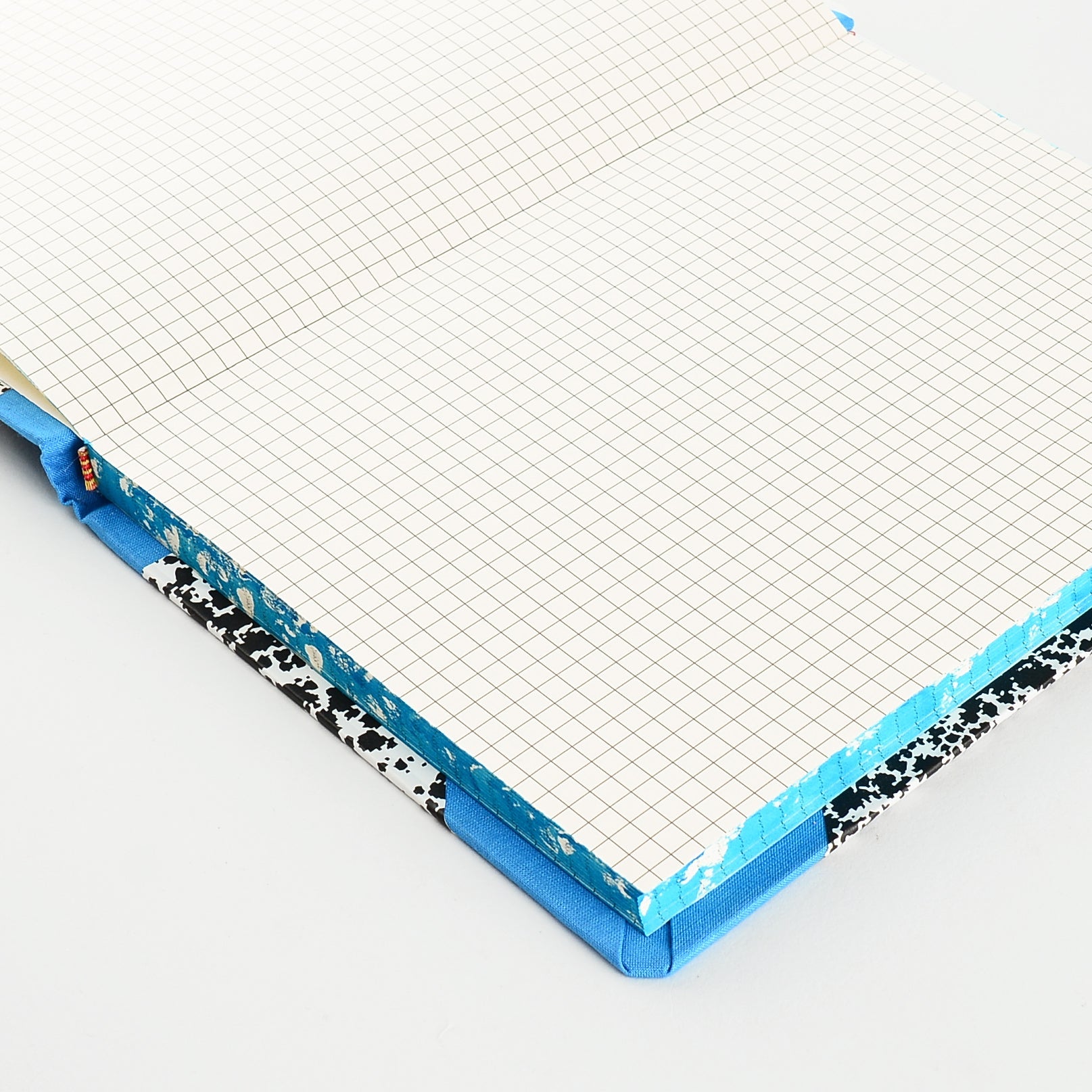 Emilio Braga Cloud Print Notebook Black, White & Blue A5 | Lined or Grid