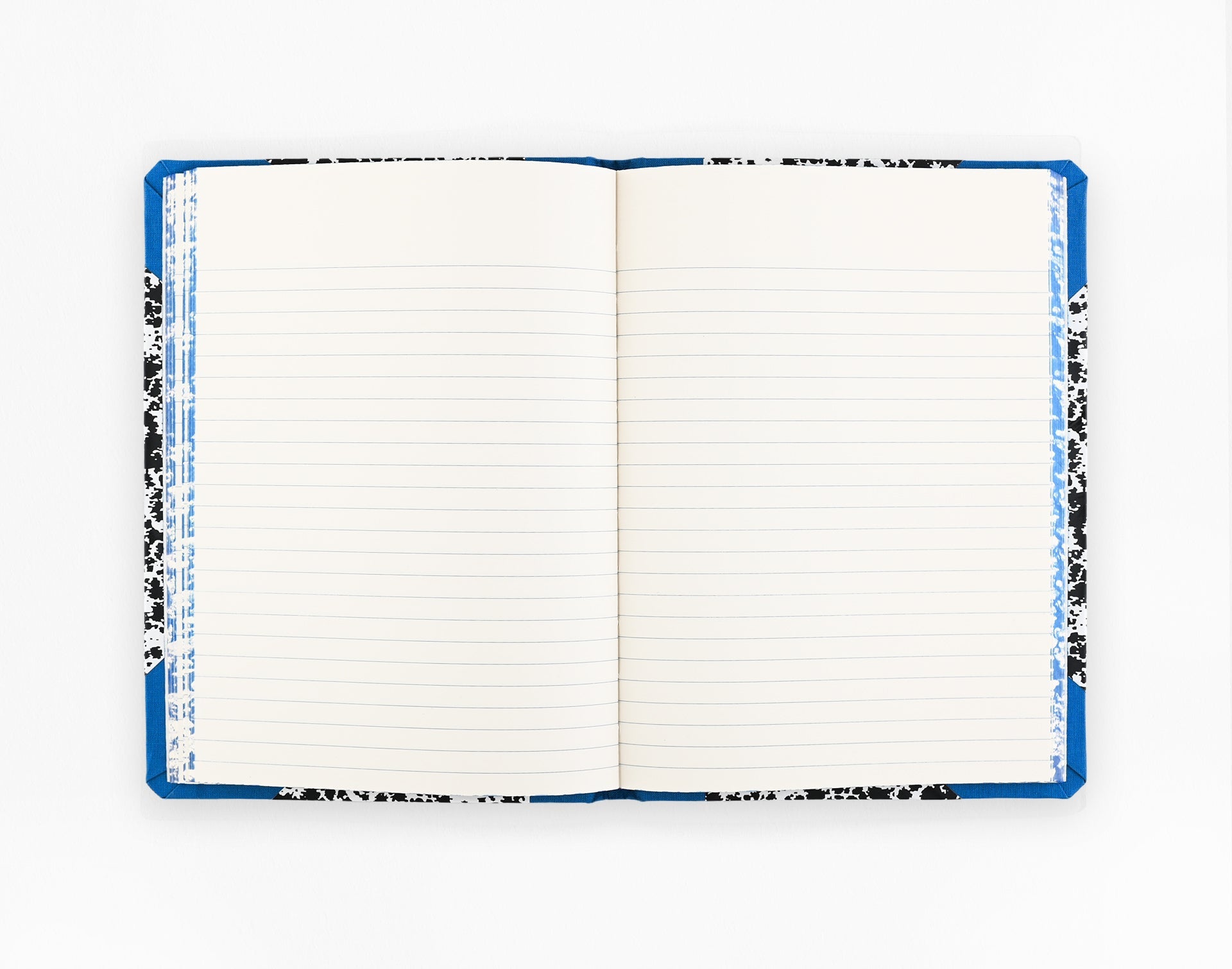 Emilio Braga Cloud Print Notebook Black, White & Blue A5 | Lined or Grid