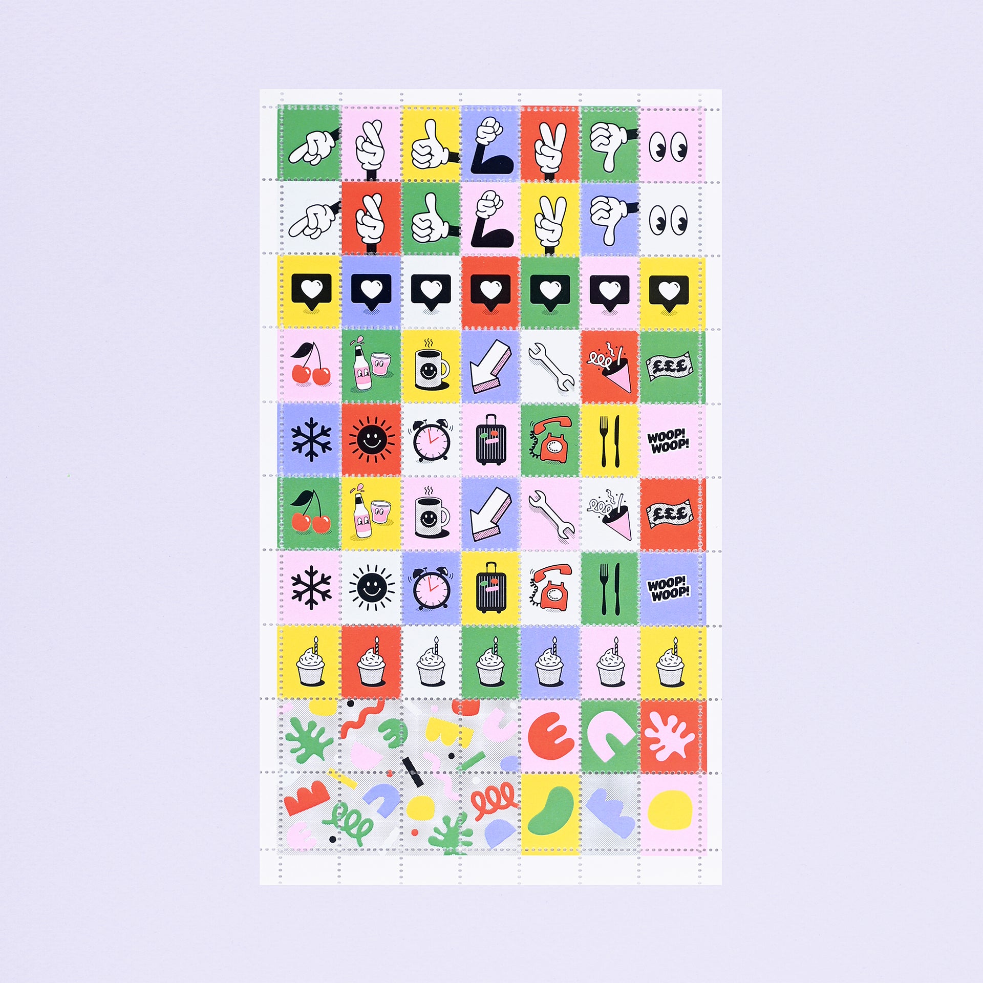 The Portland Stamp Company Planner Icon Stamps