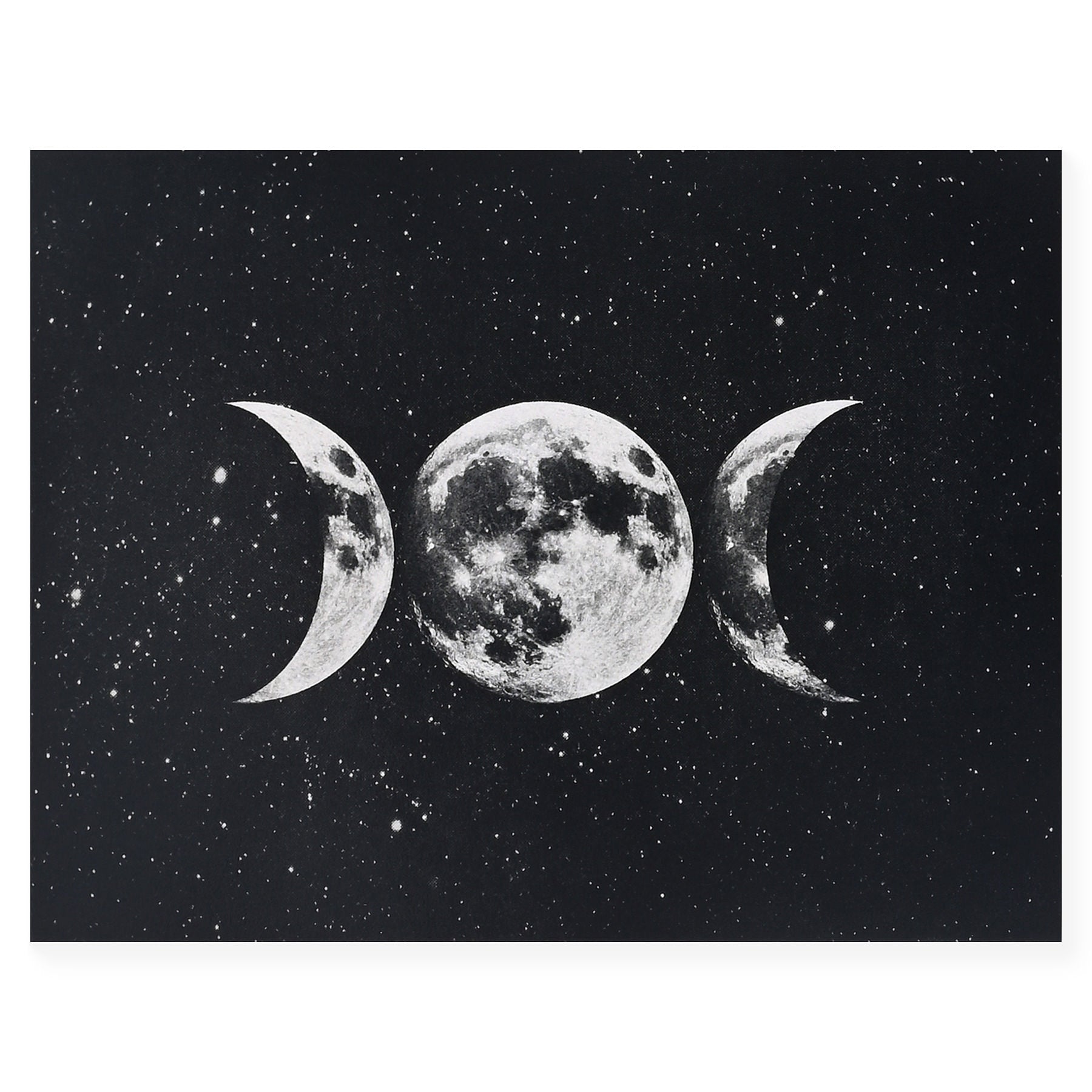 The Galek Sea Triple Moon Goddess Greeting Card