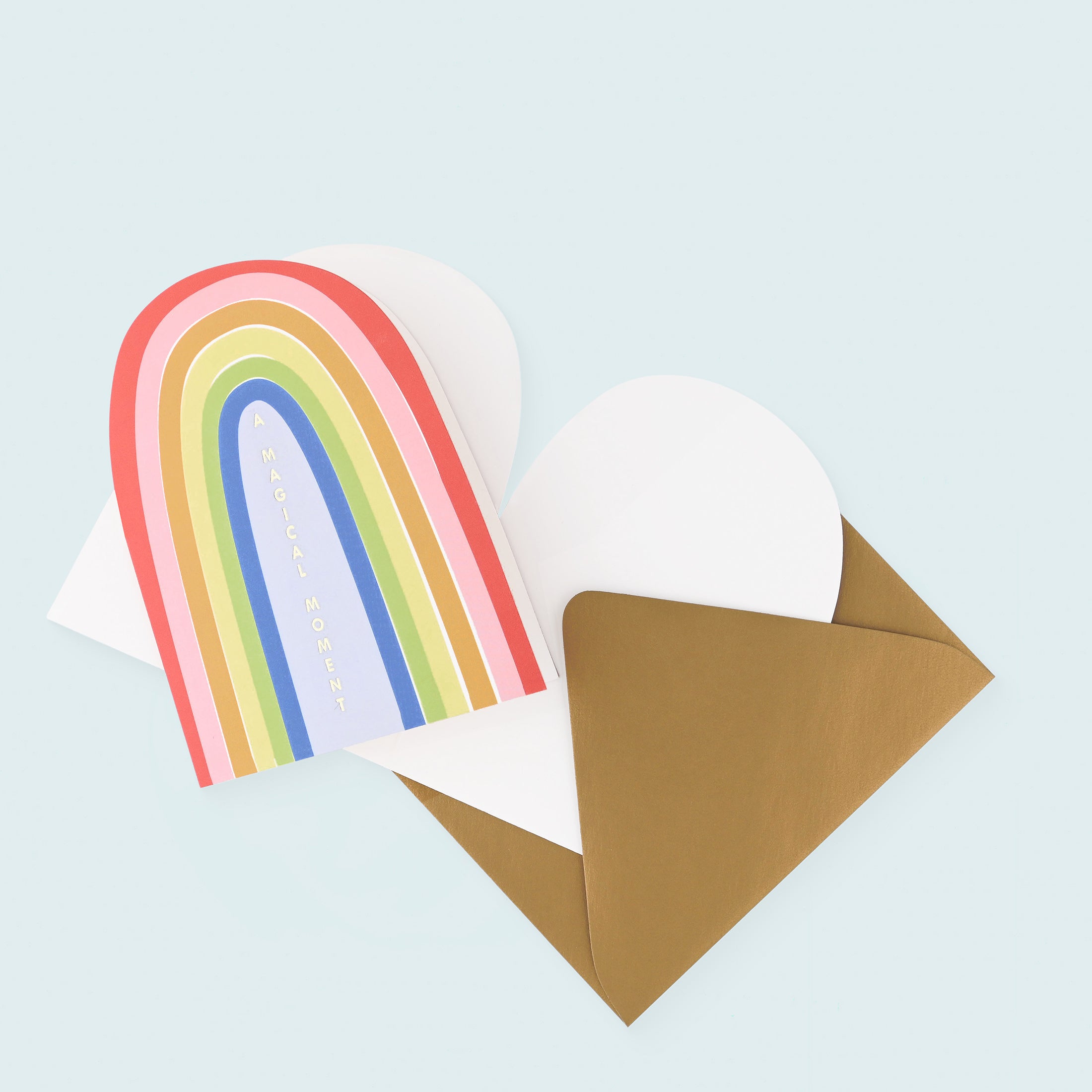 Ginger P. Designs Magical Moment Die-Cut Greeting Card
