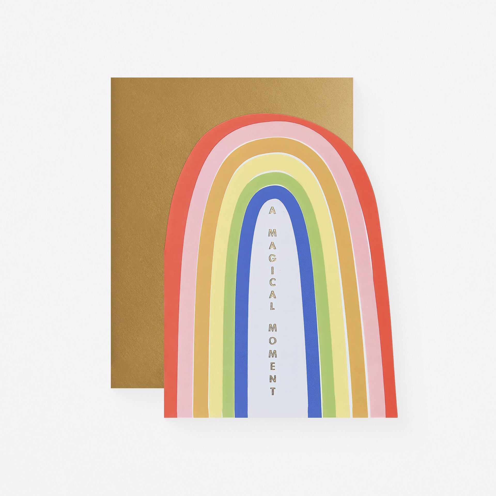 Ginger P. Designs Magical Moment Die-Cut Greeting Card