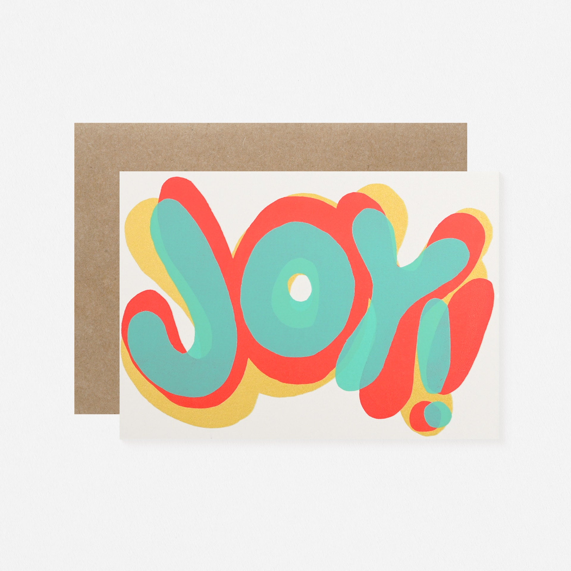 Alphabet Studios Joy Holiday Card
