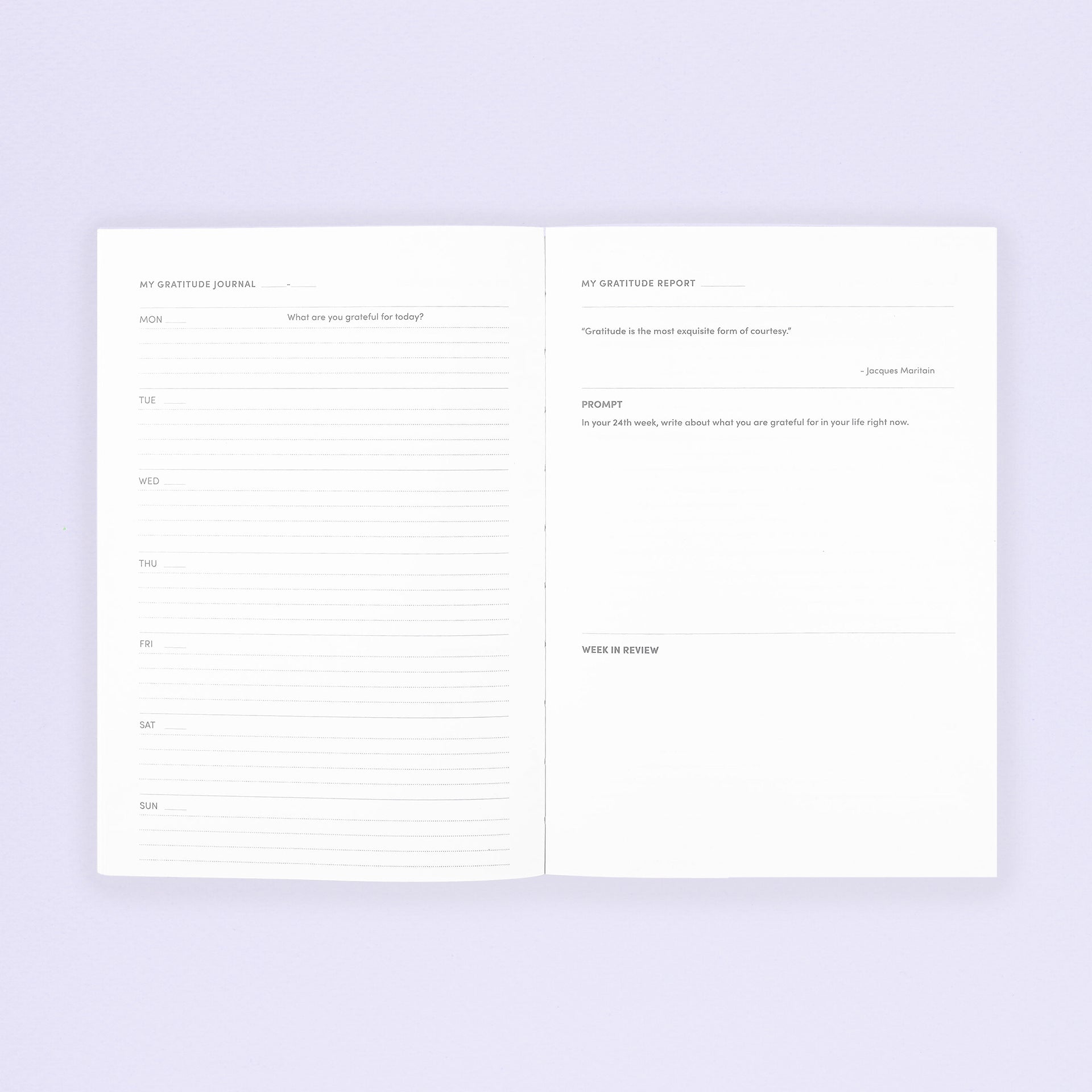 Poketo Gratitude Journal