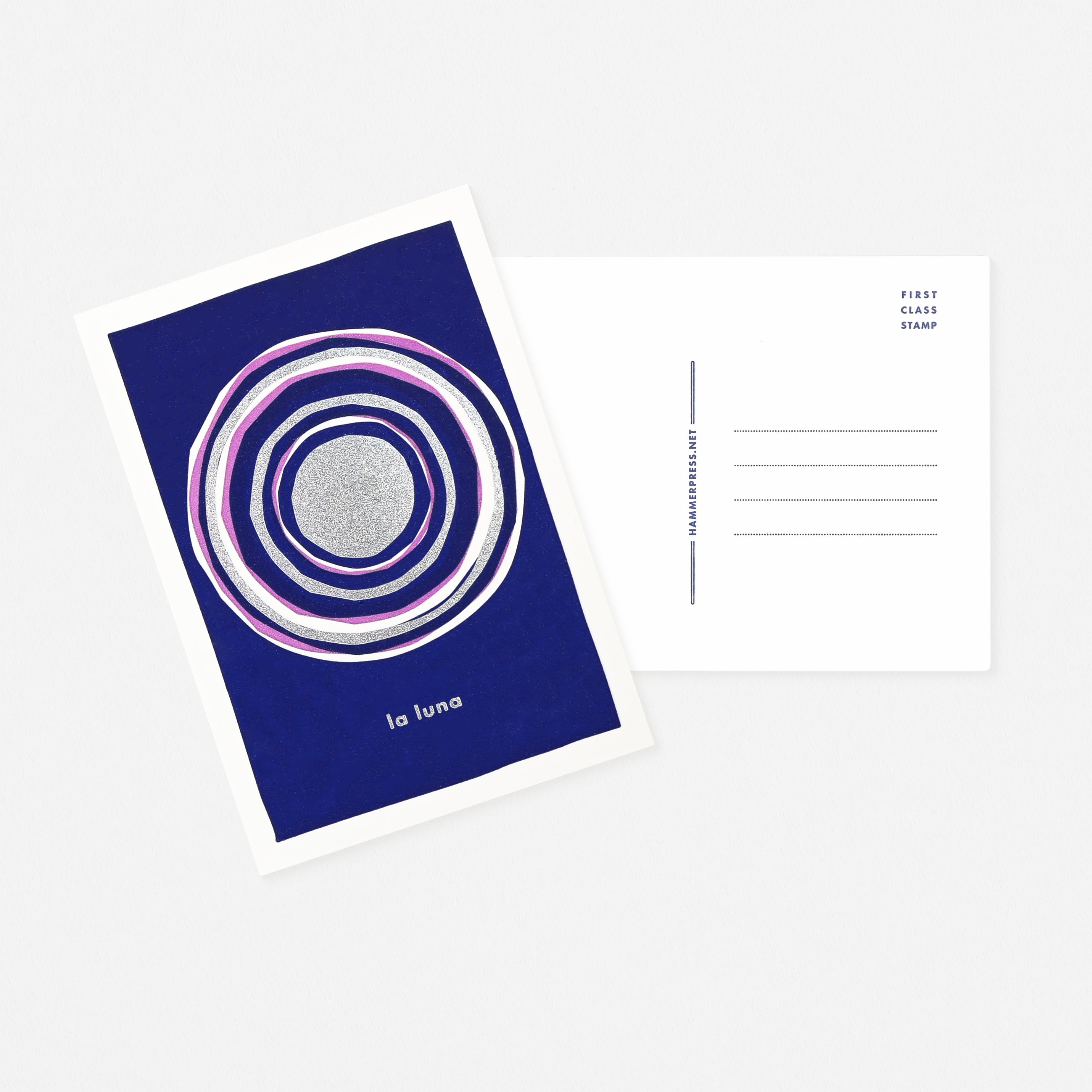 Hammerpress La Luna Postcard