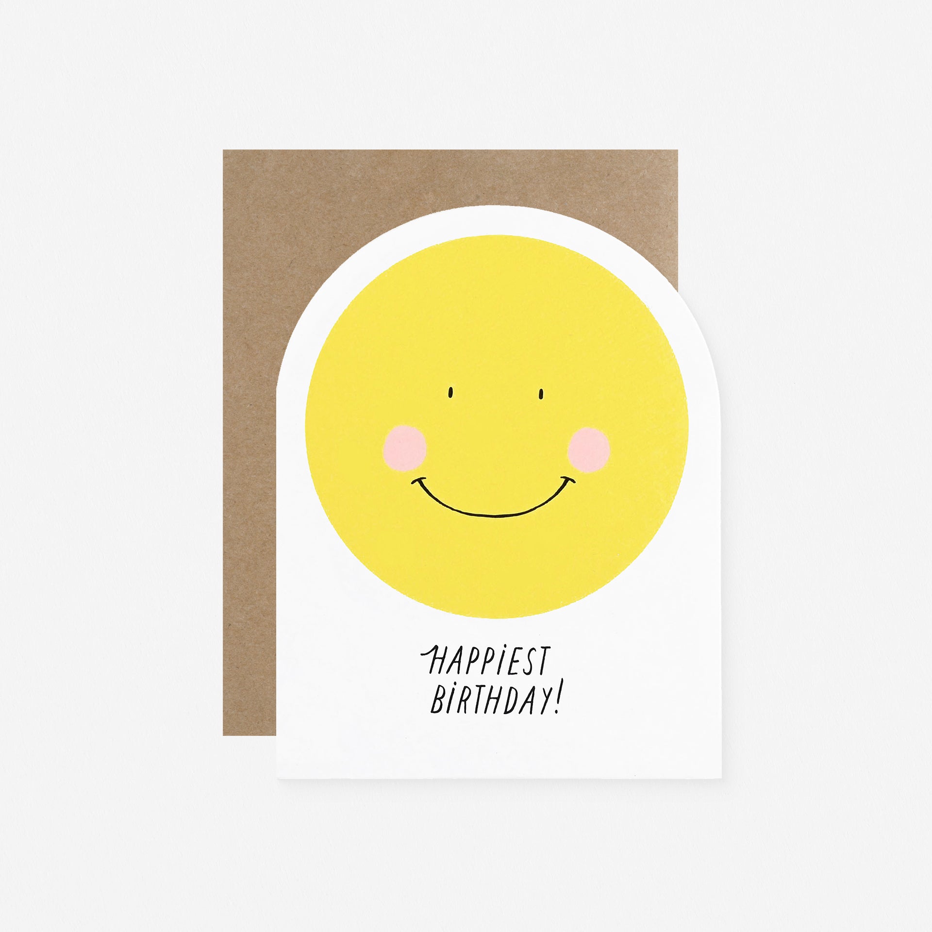 Happiest Birthday Smiley Greeting Card