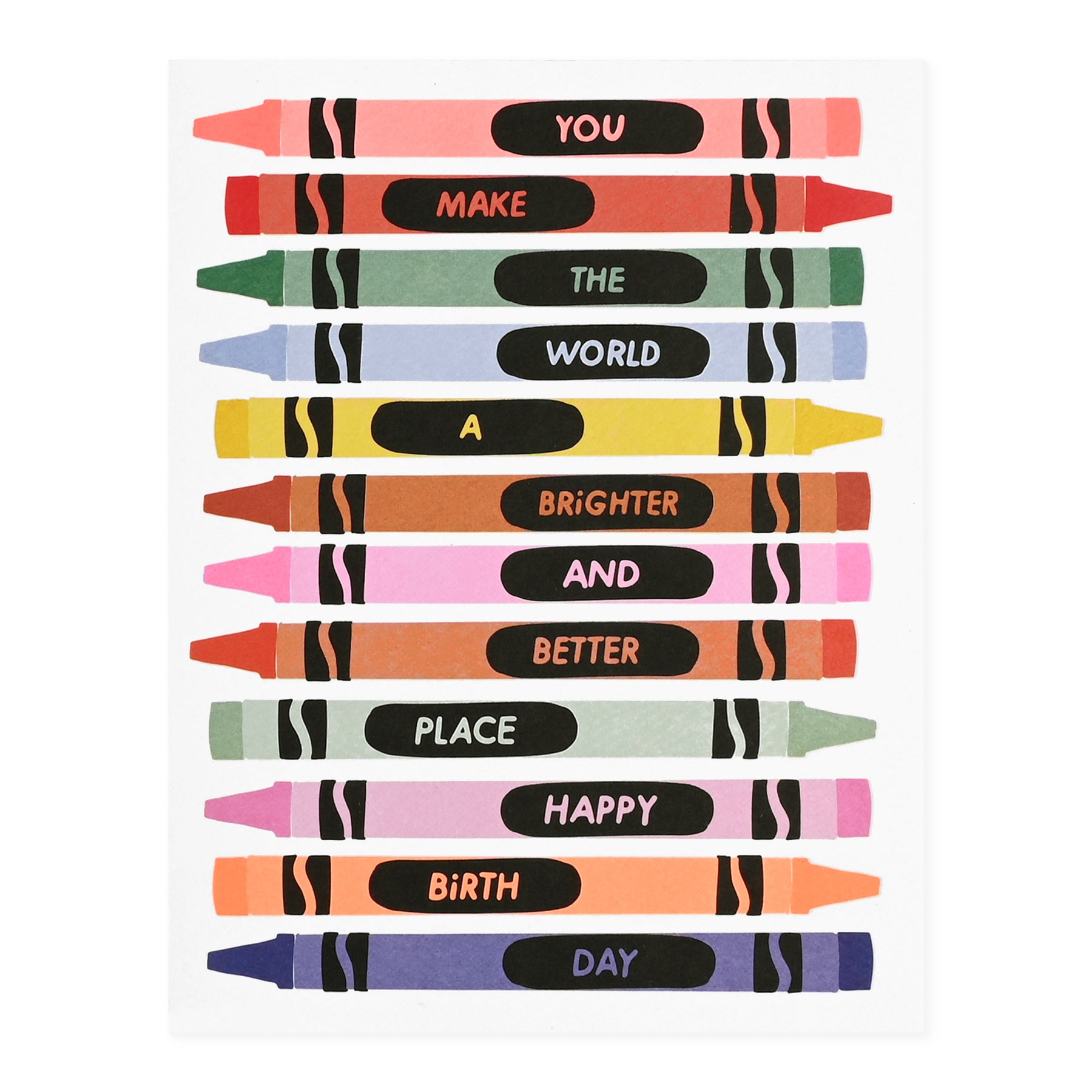 Brighter Birthday Card