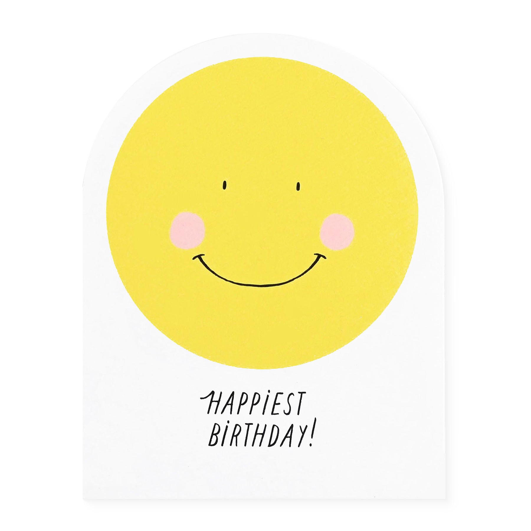 Happiest Birthday Smiley Greeting Card