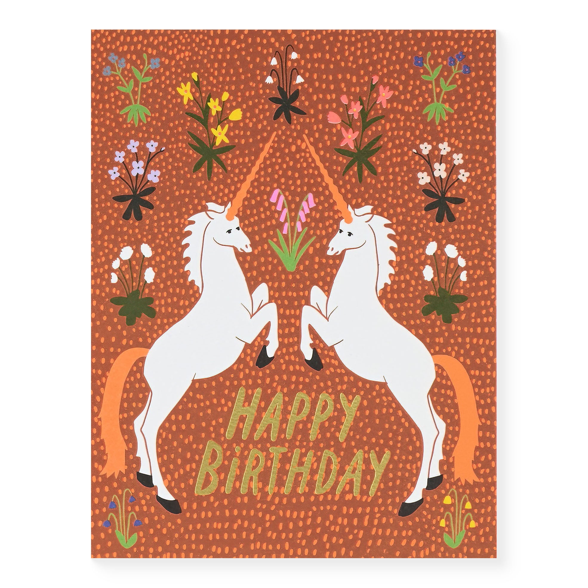 Unicorns Birthday Card