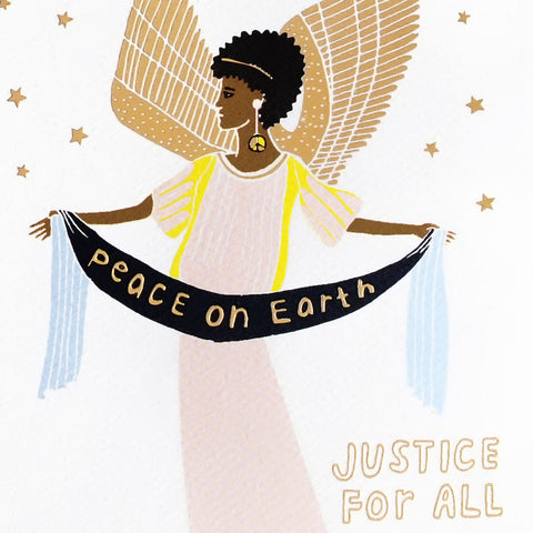 Hartland Brooklyn Peace on Earth and Justice for All Holiday Cards Boxed 