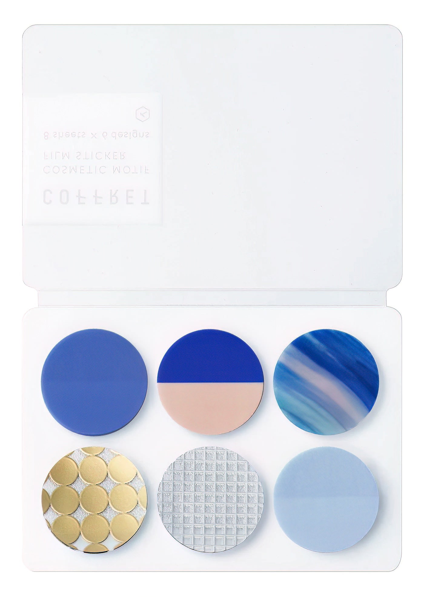 KING JIM Coffret Circle Decoration Sticker