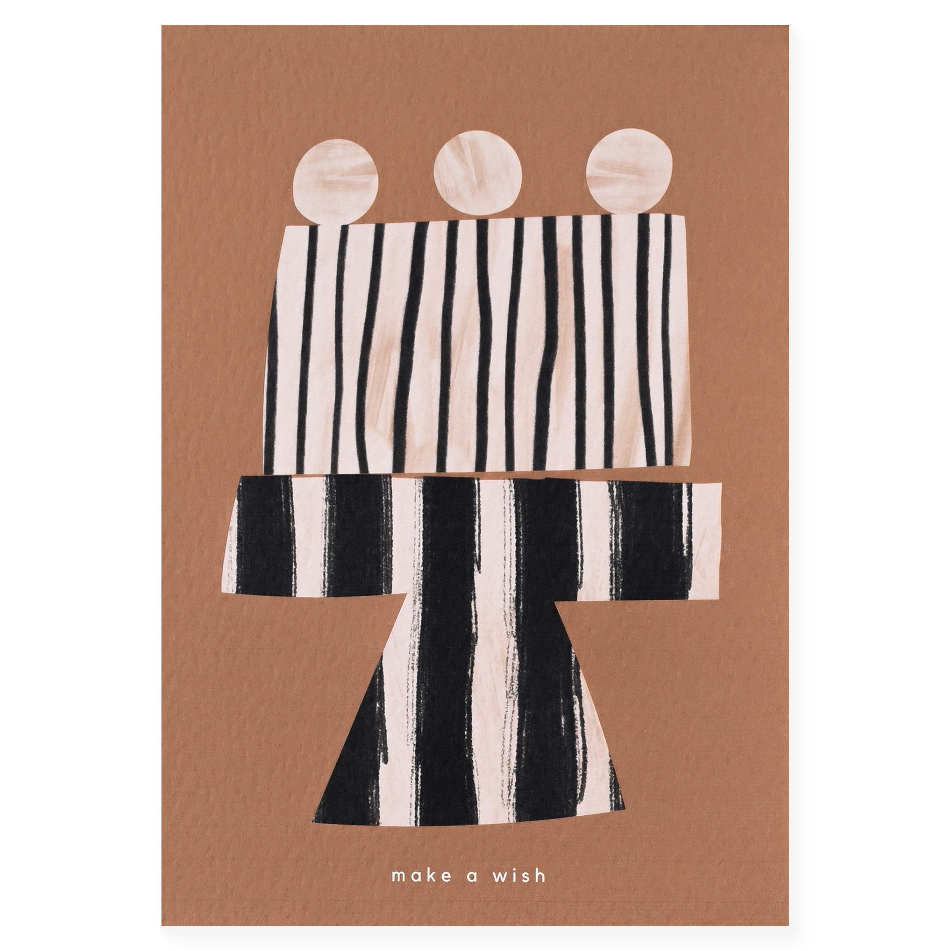 Kinshipped Make A Wish Birthday Card