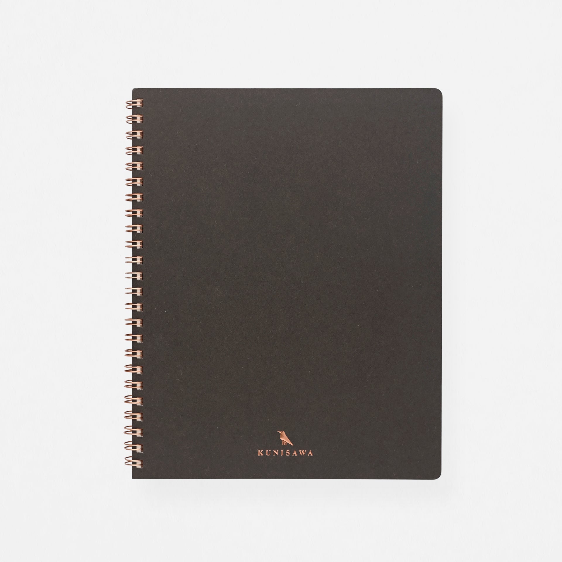 Kunisawa Find Ring Note Notebook Executive Dot Grid | 5 Colors Charcoal