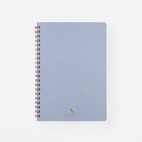 Kunisawa Find Ring Note Notebook A5 Or Executive | Grey, White, Charcoal, Blue Mist Or Indigo Blue Mist / A5