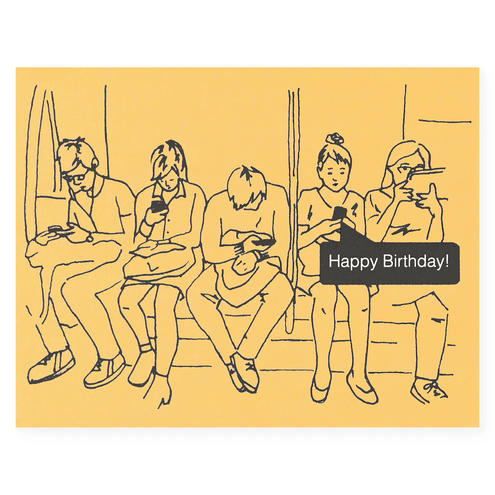 La Familia Green Birthday Texts Greeting Card