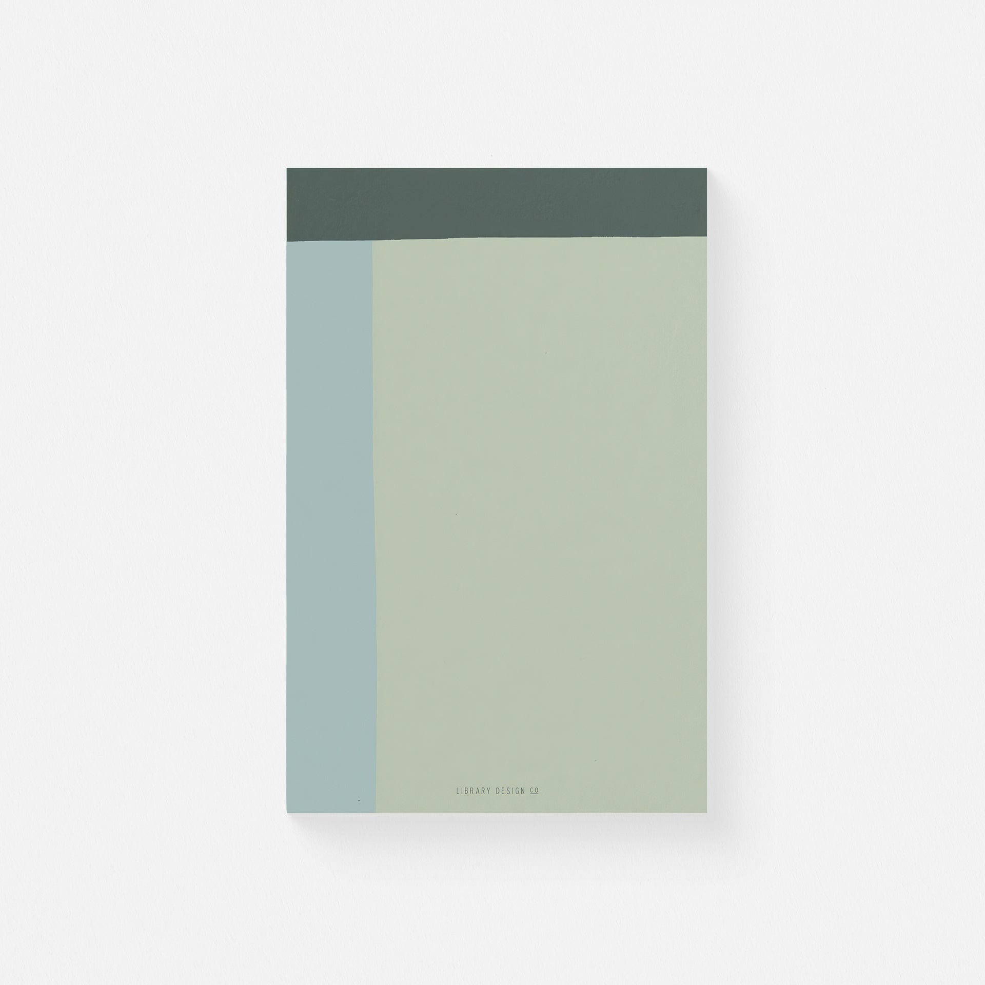 Library Design Co. Small Legal Pad Green