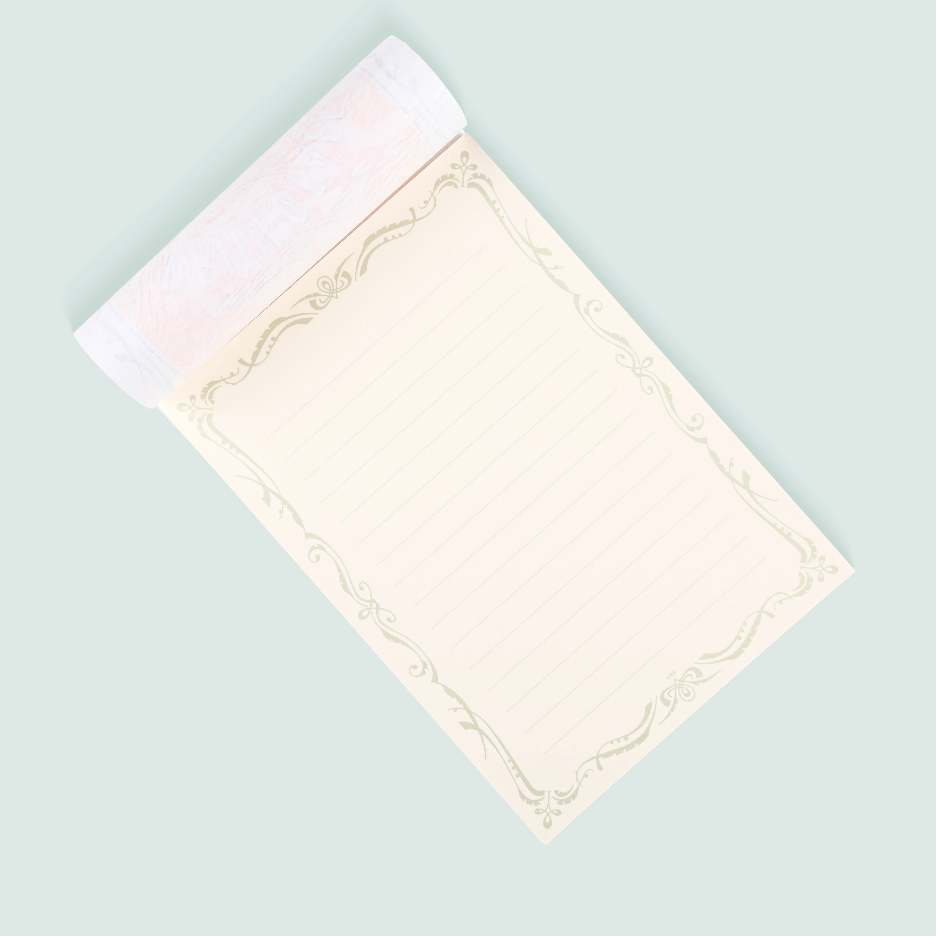 LIFE Stationery L. Writing Paper Notepad And Envelopes Cream