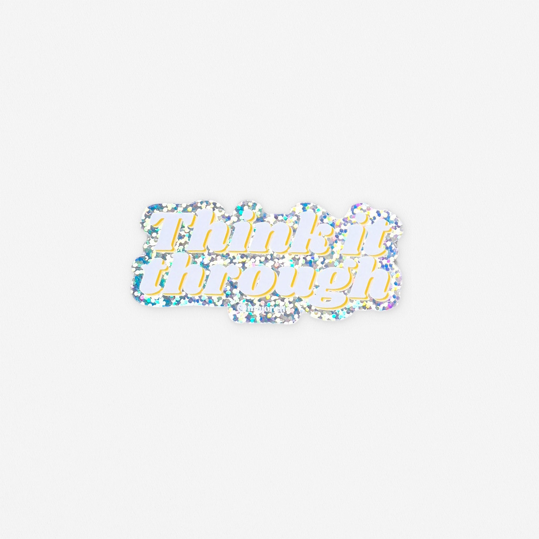 Majorette Think It Through Holographic Sticker