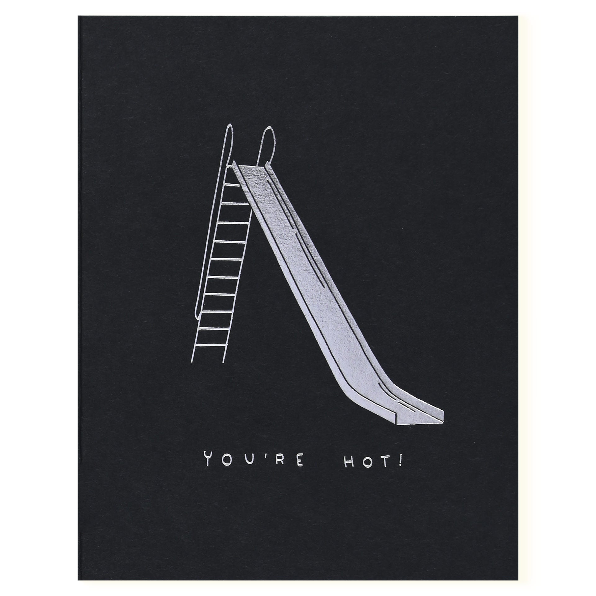 M.C. Pressure You're Hot Greeting Card