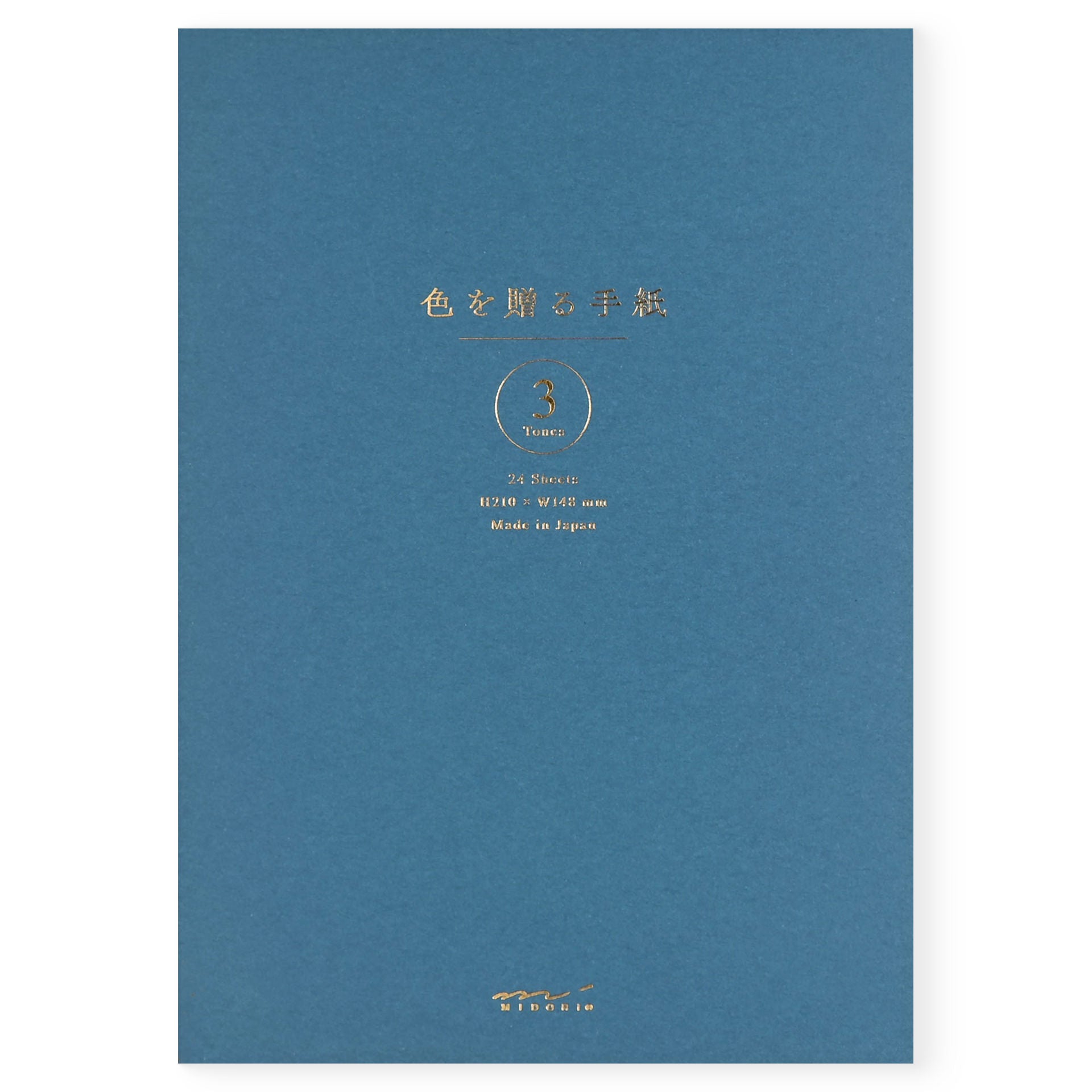 Midori Giving A Color Letter Pad Or Envelopes Blue