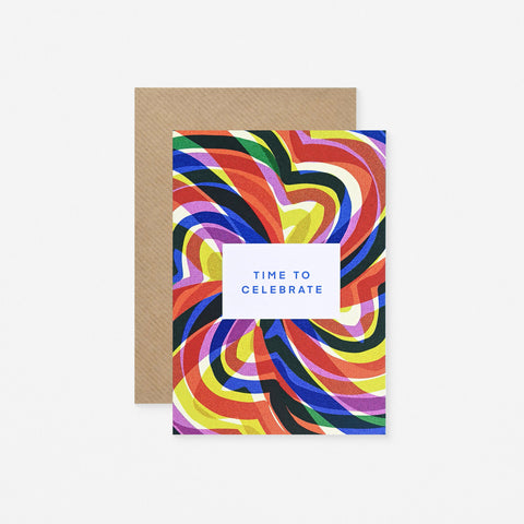 Miscellany Press Disco Flare Greeting Card 