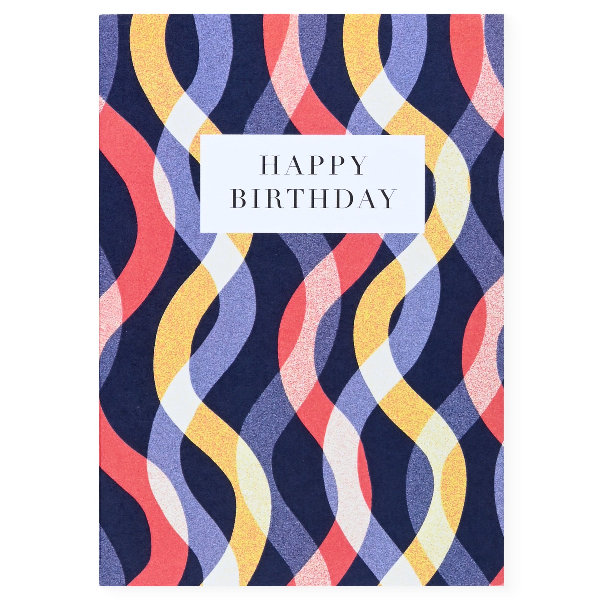 Miscellany Press Wiggle Birthday Card