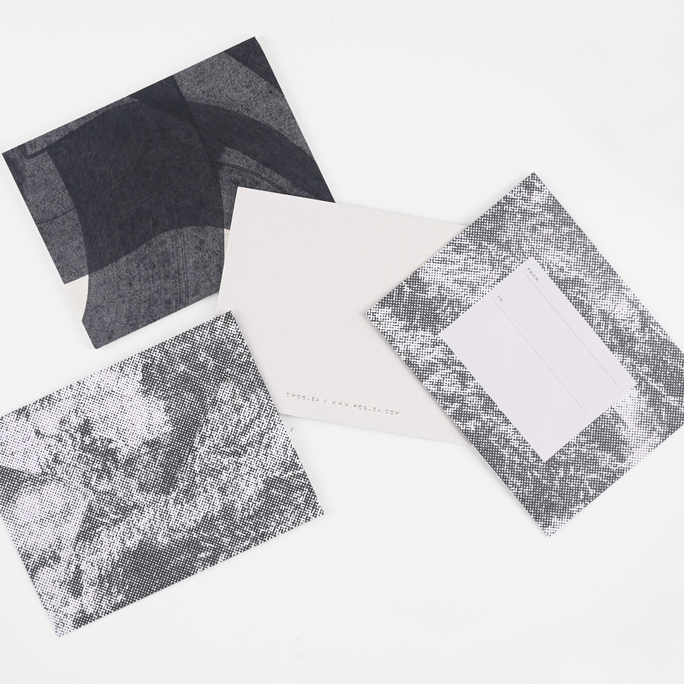 Moglea Caspian Hand-Painted Flat Cards Boxed