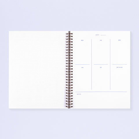 Moglea Circus Hand-Painted Weekly Planner 